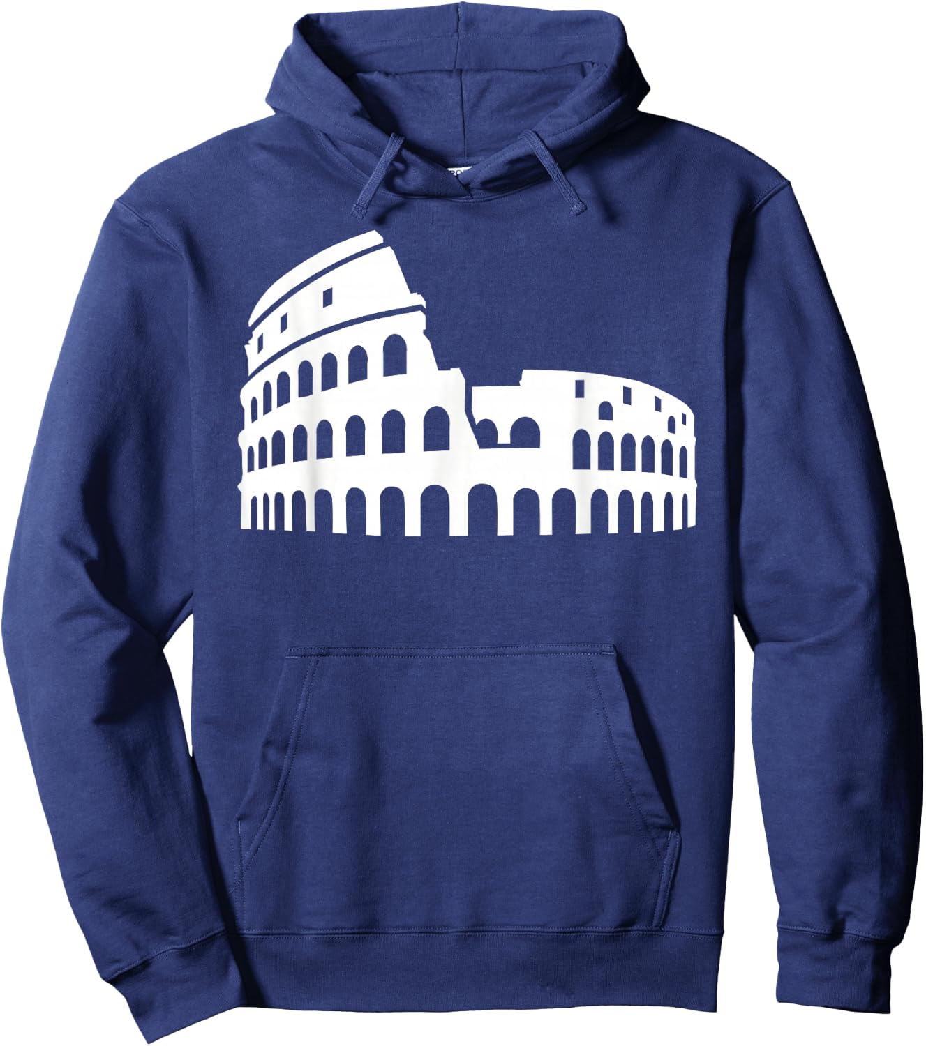 Colosseum Rome Hoodie - Hoodie | Navy