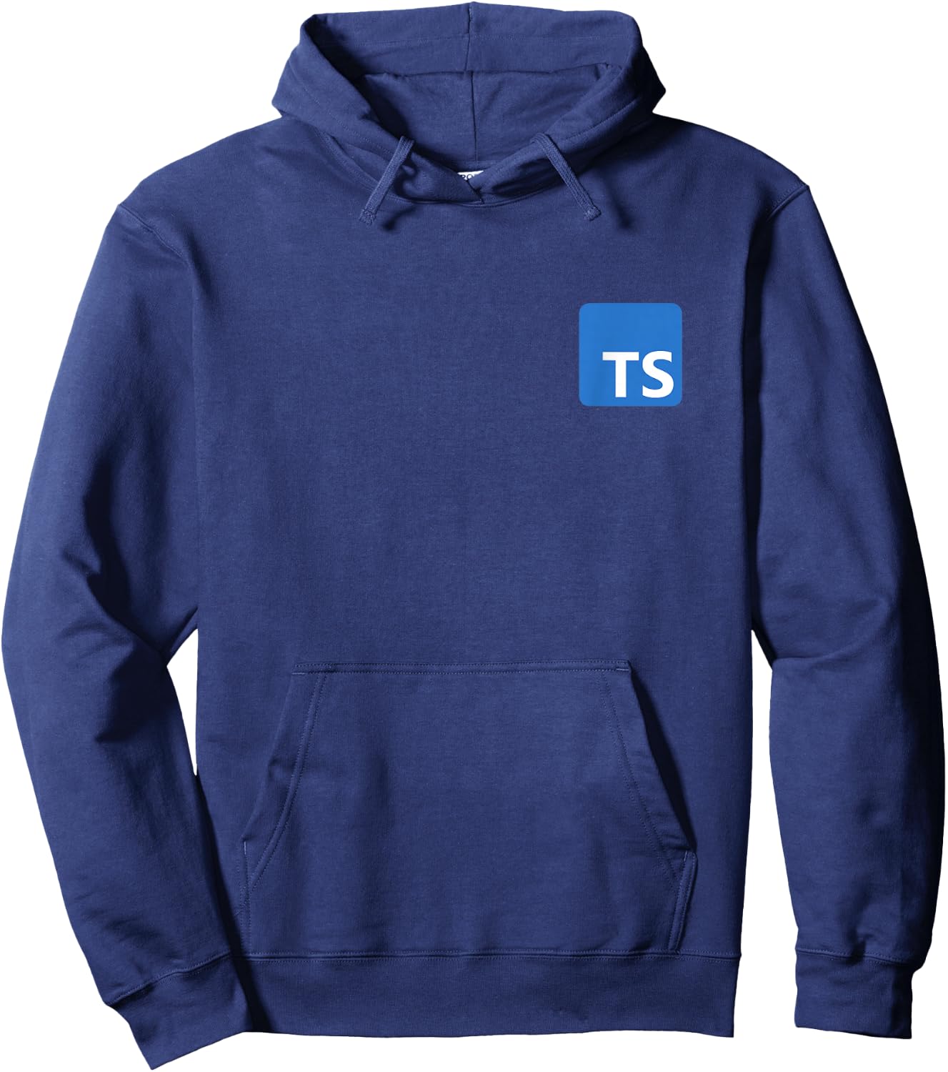 TypeScript Programming Logo TS Logo for Programmers Hoodie - Hoodie | Navy