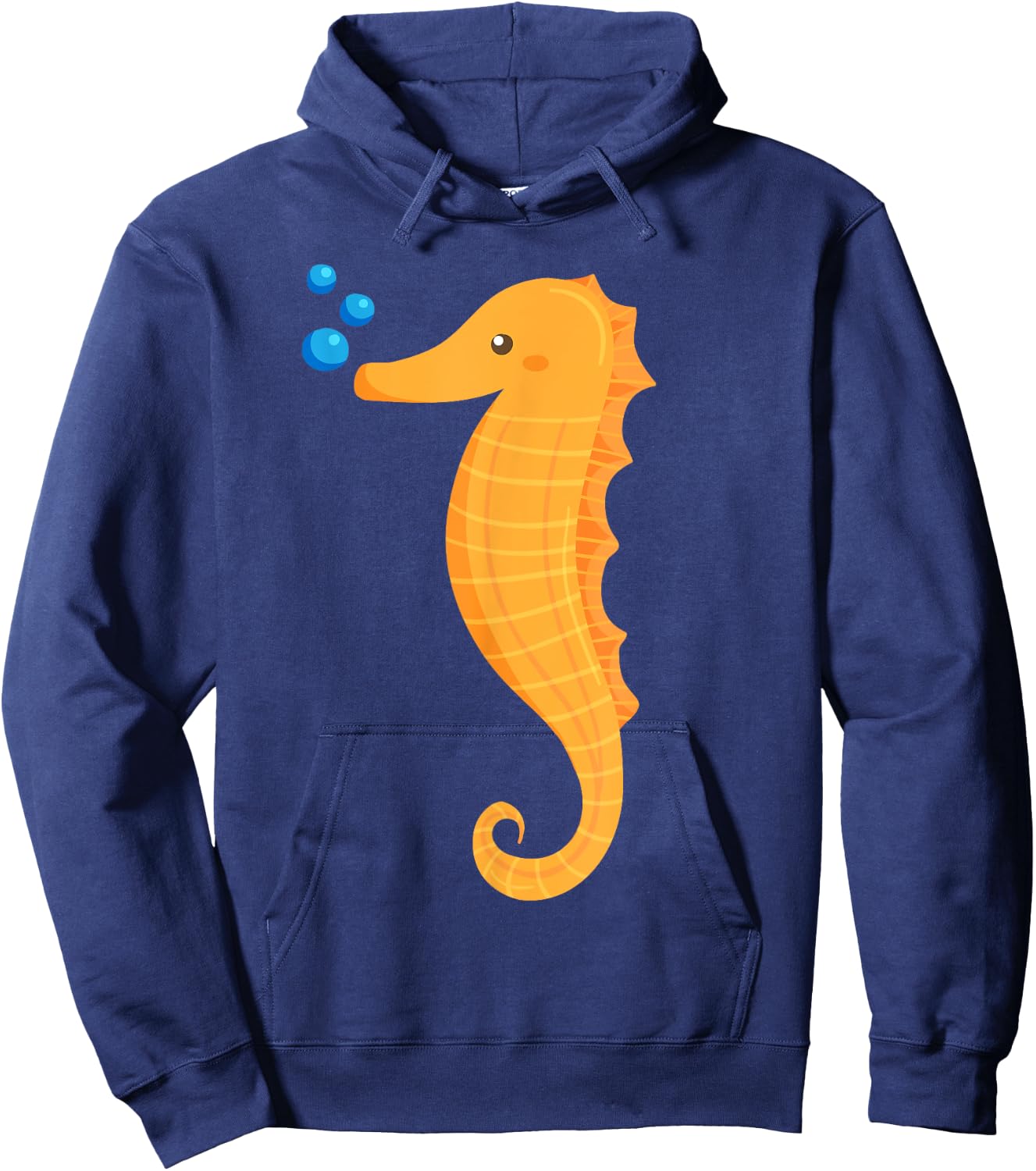 Kids Seahorse Boys and Girls SEAHORSE Hoodie - Hoodie | Navy