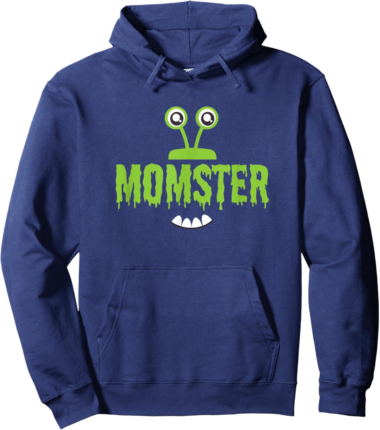 Momster Monster Costume Women Mom Funny Halloween Hoodie - Hoodie | Navy