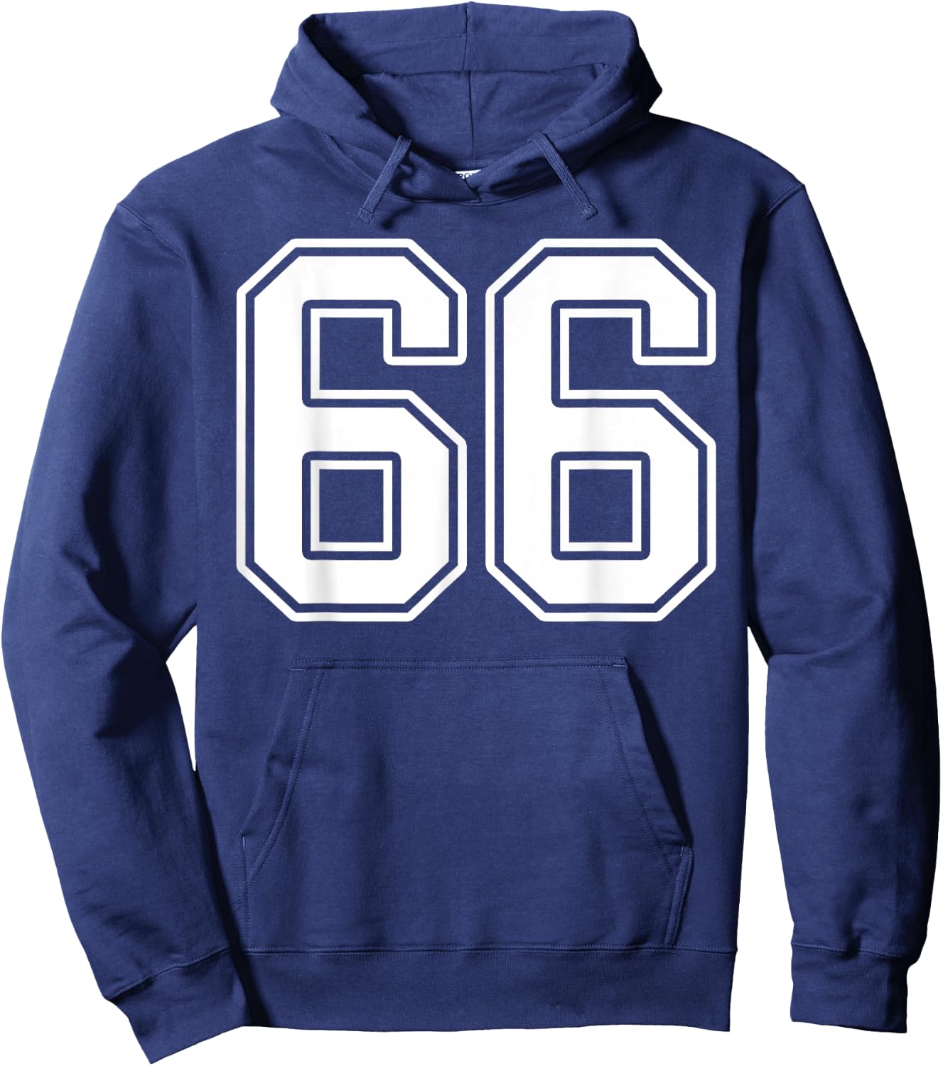 Number 66 Fan Player Jersey Style #66 Men Women Kids Hoodie - Hoodie | Navy