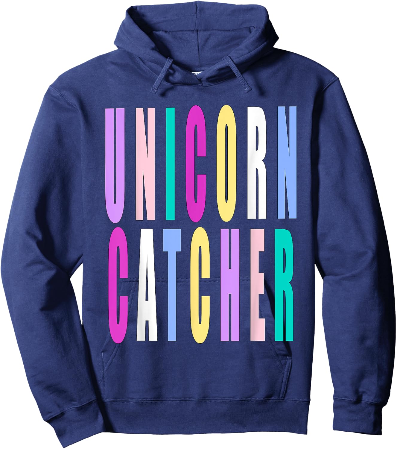 Unicorn Catcher Family Halloween Costume for Mom and Dad Hoodie - Hoodie | Navy