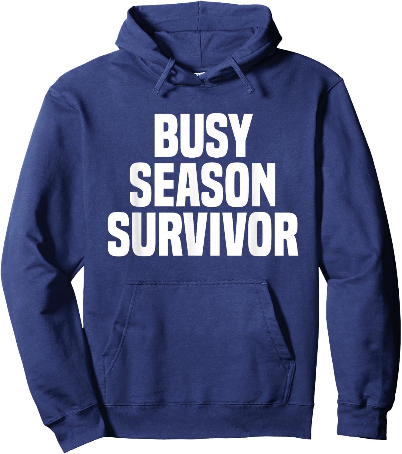 The Best CPA Certified Public Accountant Gifts Busy Season Survivor CPA Funny Certified Public Accountant Hoodie - Hoodie | Navy