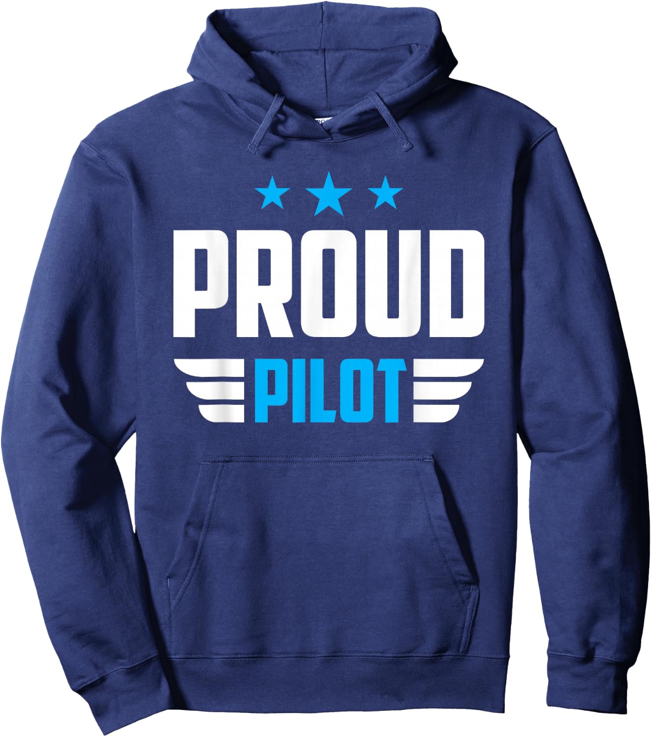 Proud Pilot Small Airplane Aircraft Private Hoodie - Hoodie | Navy