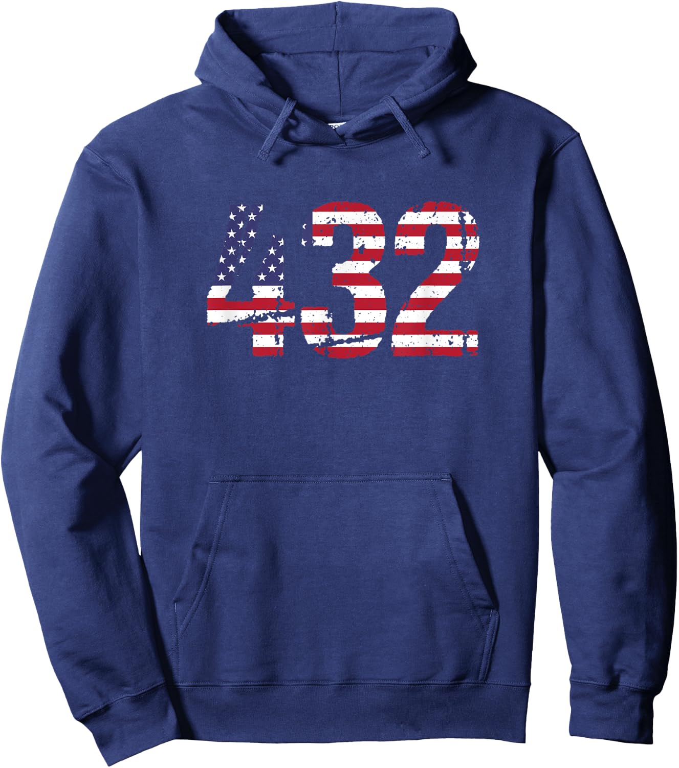 432 Texas Area Code Hoodie - Hoodie | Navy