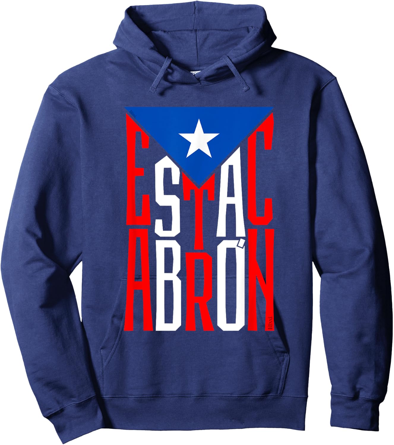 Puerto Rican Boricua Reggaeton Trap Puerto Rico Está Cabrón Hoodie - Hoodie | Navy