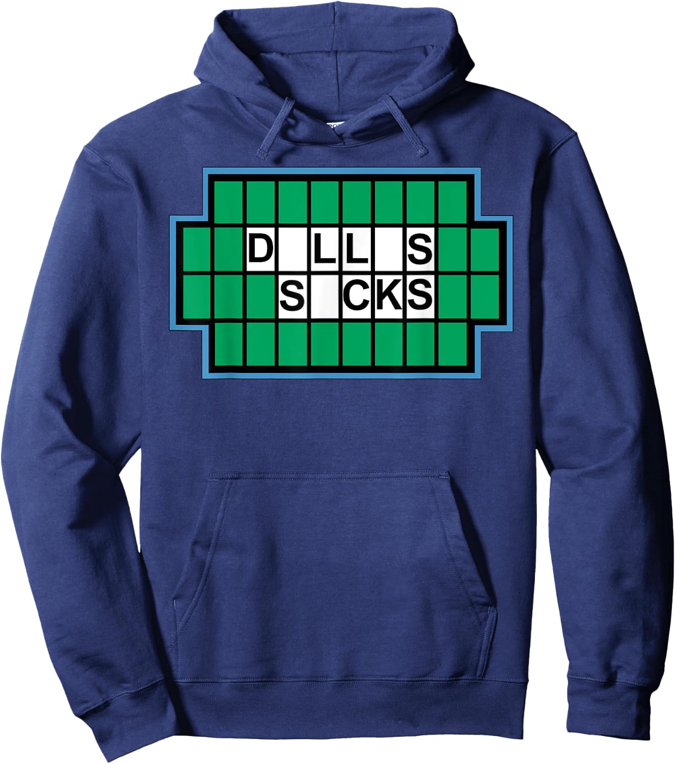Dallas Sucks Funny I Hate Dallas - Dallas Sucks Hoodie - Hoodie | Navy