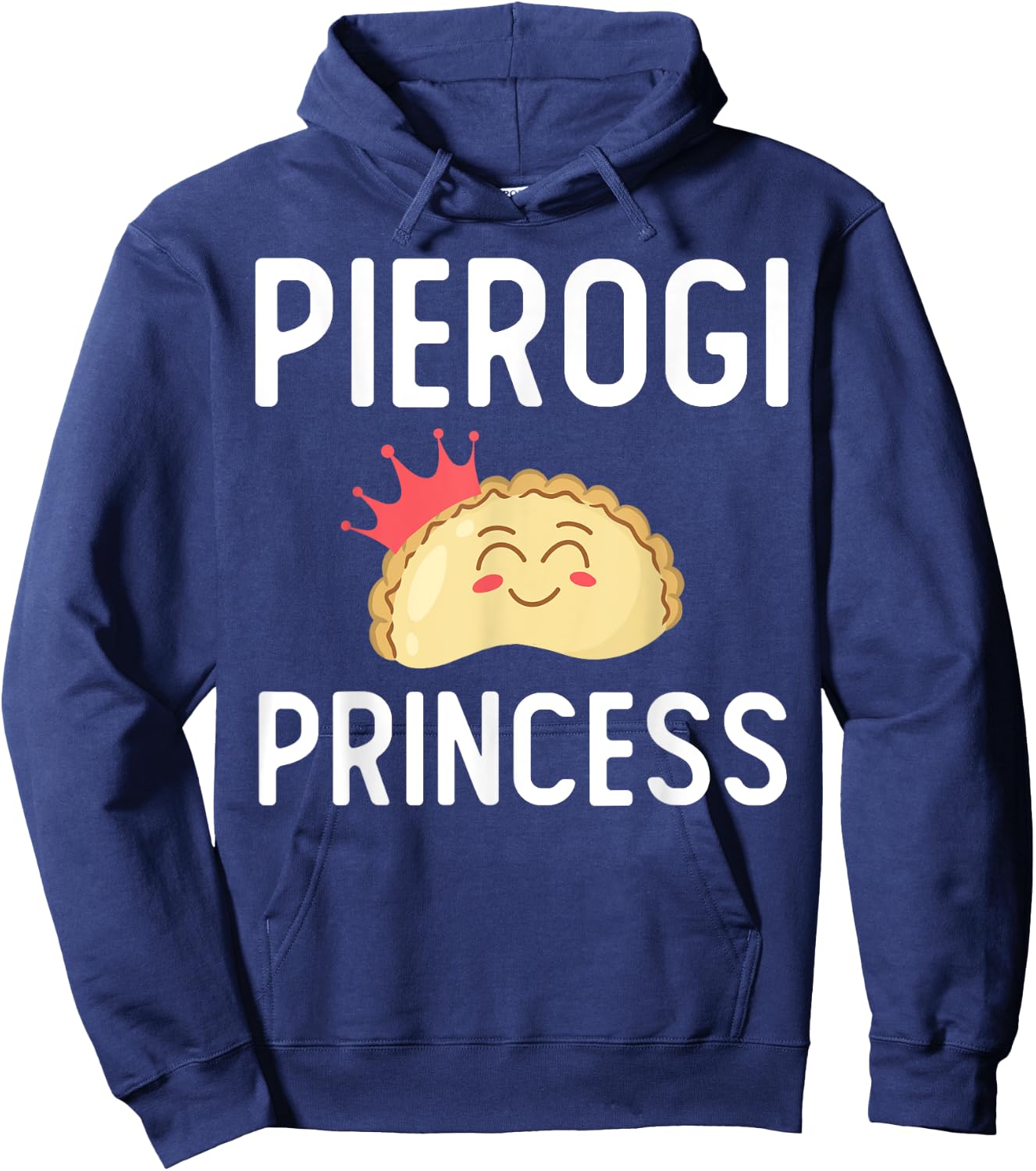 Funny Pierogi Art For Girls Women Polish Dumplings Lover Hoodie - Hoodie | Navy