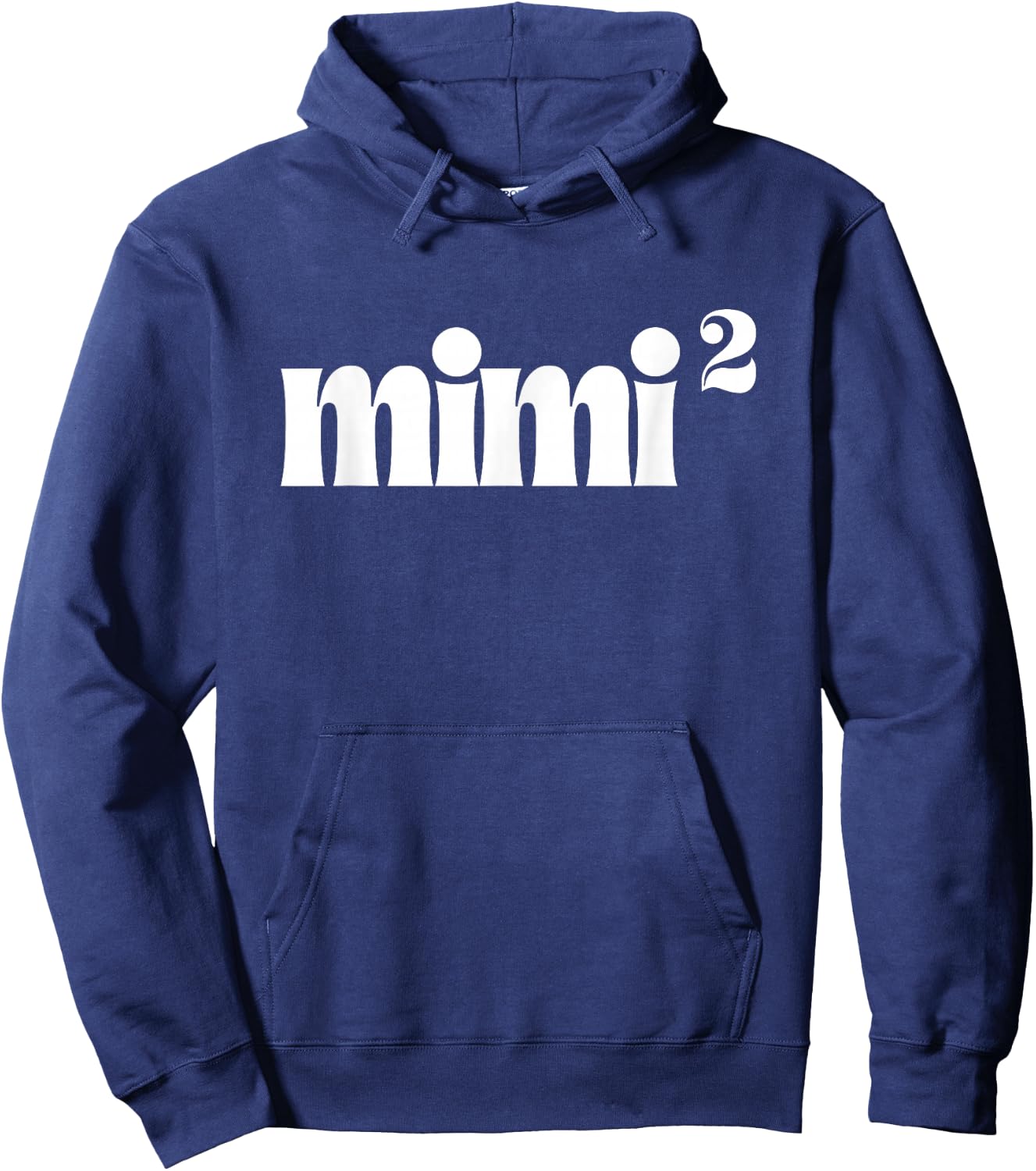 Mimi2 Mimi Squared Times Two Twins 2nd Power New Soon Gift Hoodie - Hoodie | Navy