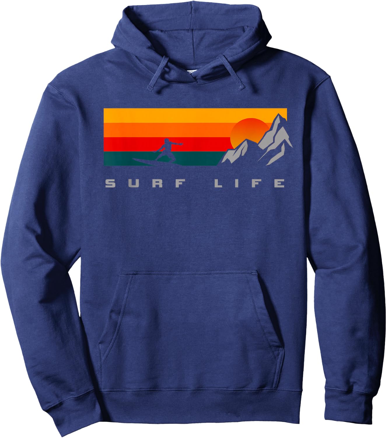 Surfing Surf Hoodie - Hoodie | Navy
