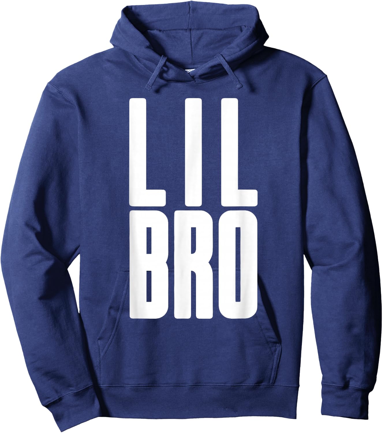 Lil Bro - Siblings Men Kids Adult Fraternity Little Brother Hoodie - Hoodie | Navy