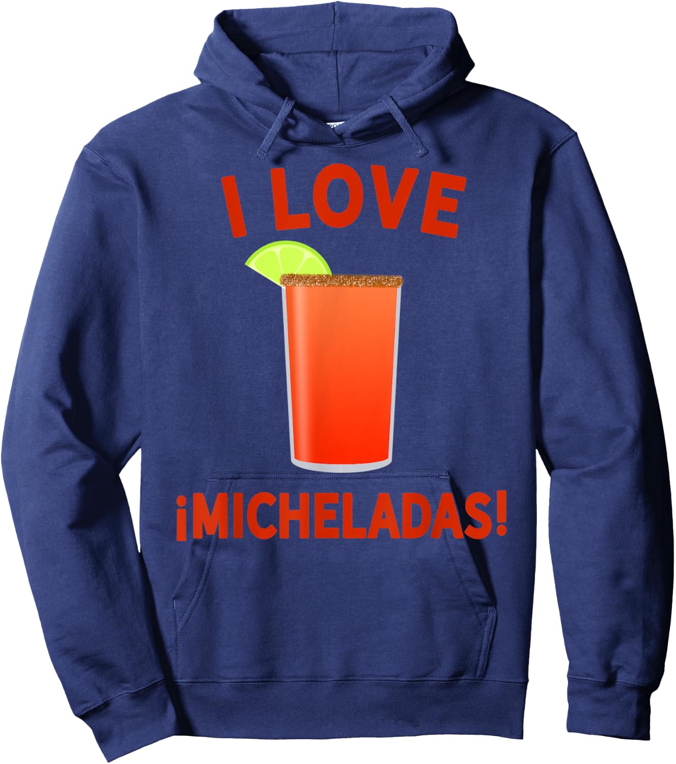 La Michelada Shirt - Micheladas Shirt - Michelada Por Favor Hoodie - Hoodie | Navy