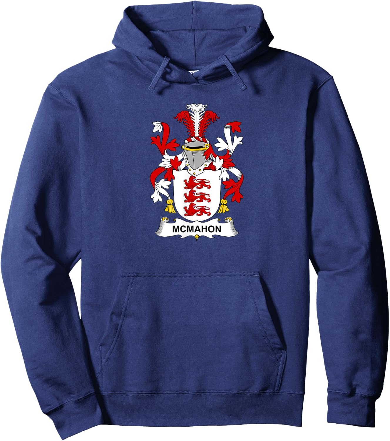 McMahon Coat of Arms - Family Crest Shirt Hoodie - Hoodie | Navy