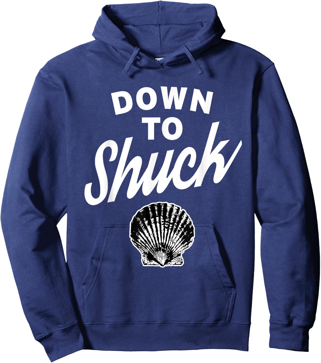 Down To Shuck Oysters Hoodie - Hoodie | Navy