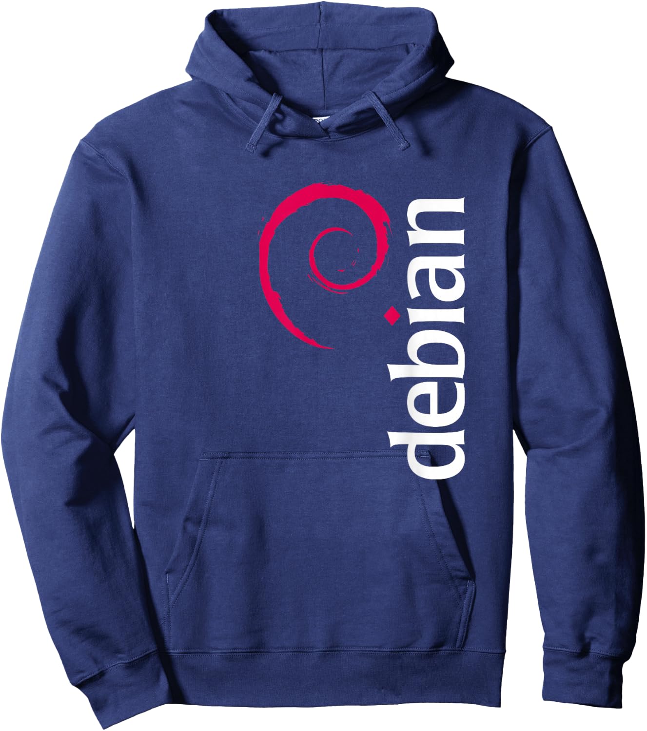 Linux Debian Lovers Have Spiral Logo Open Source Os Hoodie - Hoodie | Navy