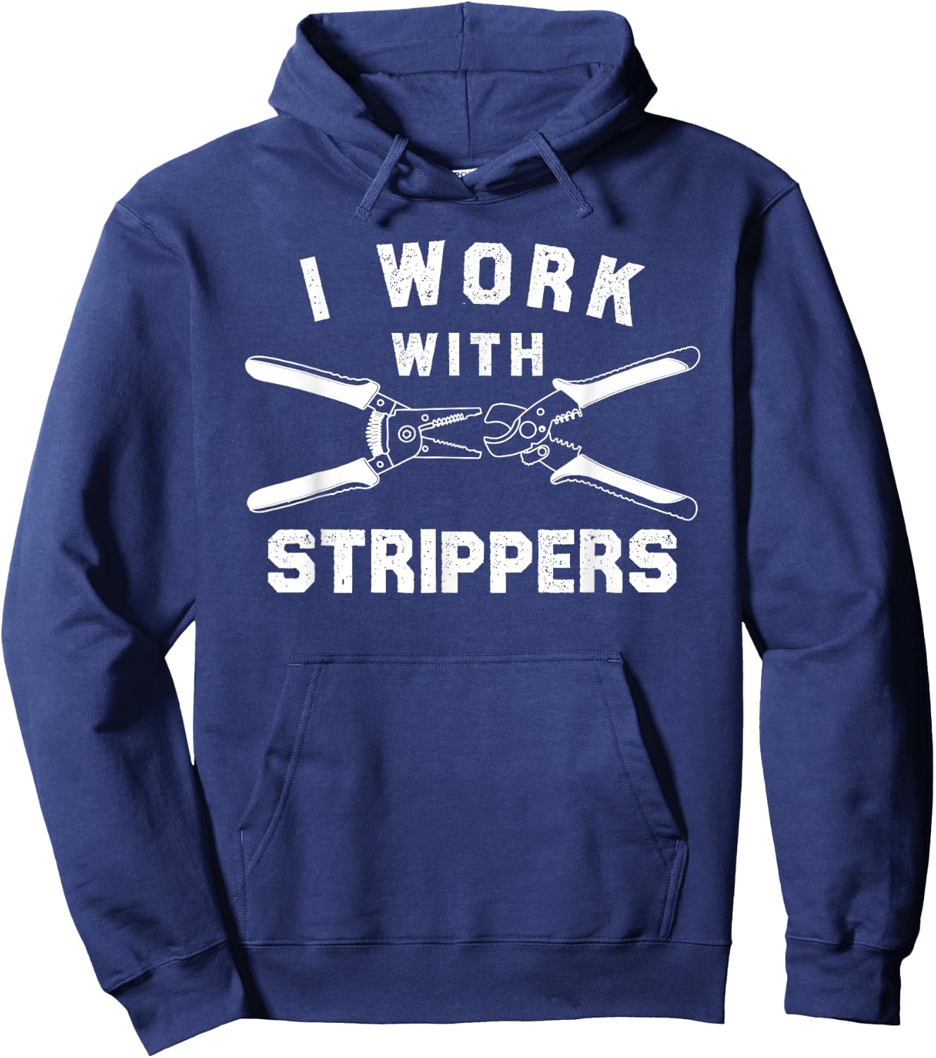 Funny Electrician Art Dad Electronics Engineer Humor Hoodie - Hoodie | Navy