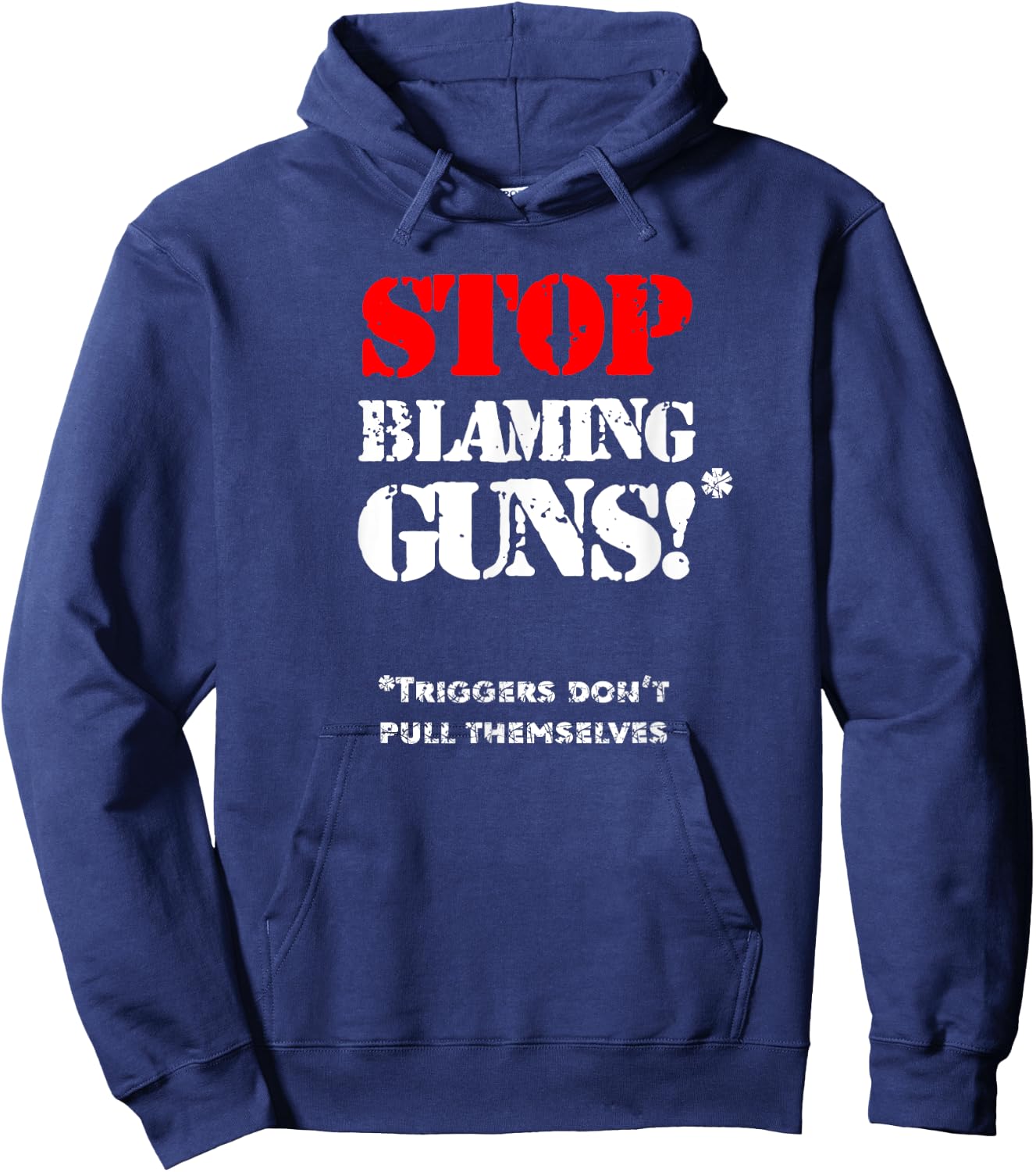 Funny Pro Second Amendment Funny Gun Lover Gifts Hoodie - Hoodie | Navy