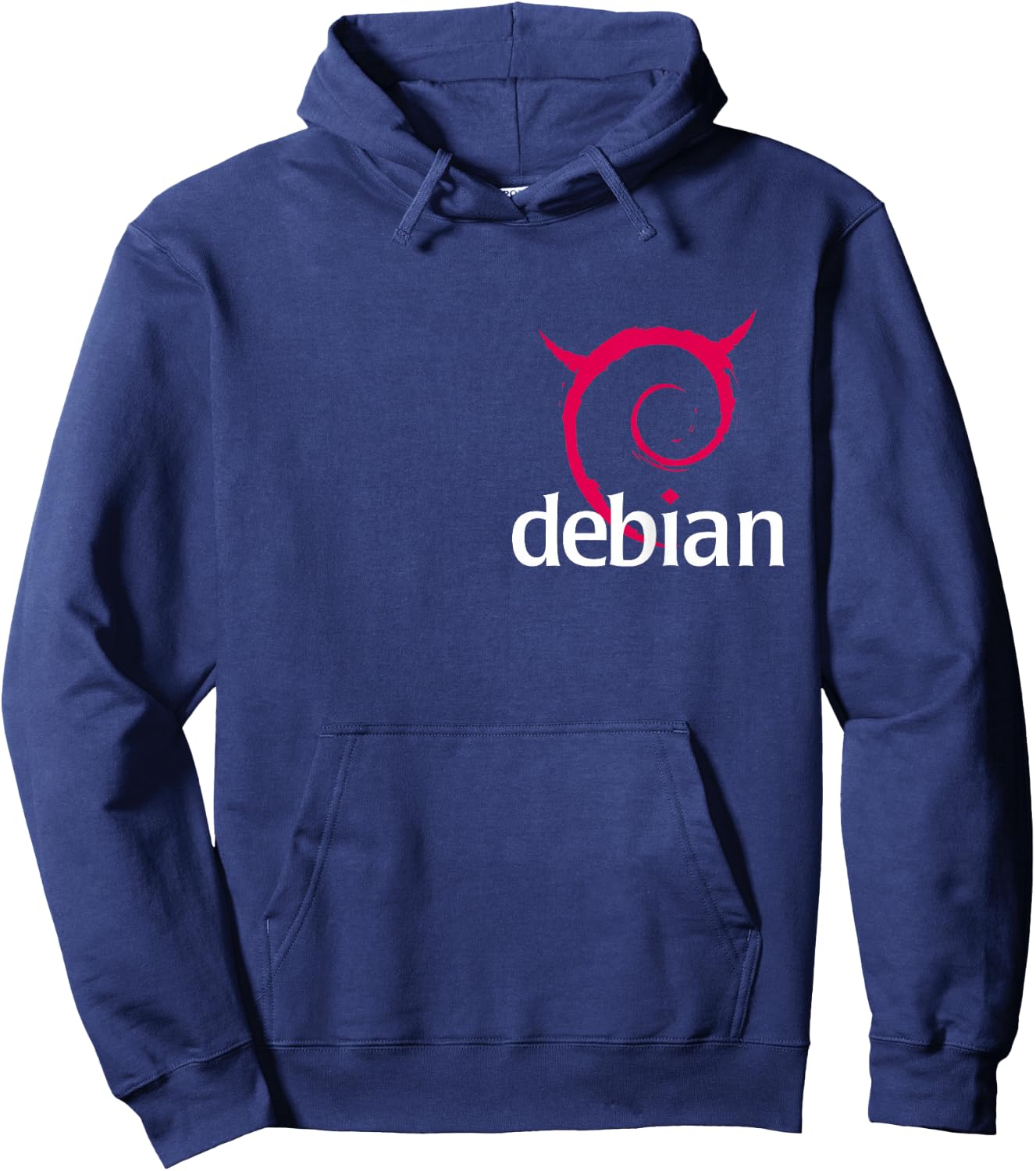 Linux Debian lovers Spiral Logo Open Source Os Hoodie - Hoodie | Navy