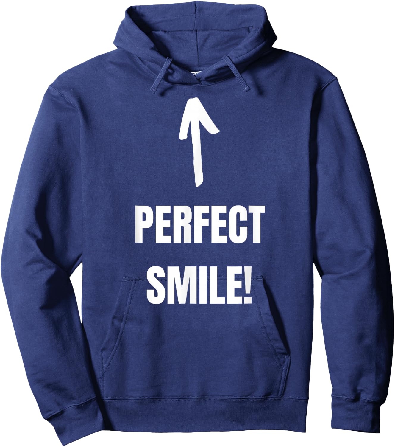 Perfect Smile! Funny Dentistry Celebration Dental Braces Off Hoodie - Hoodie | Navy