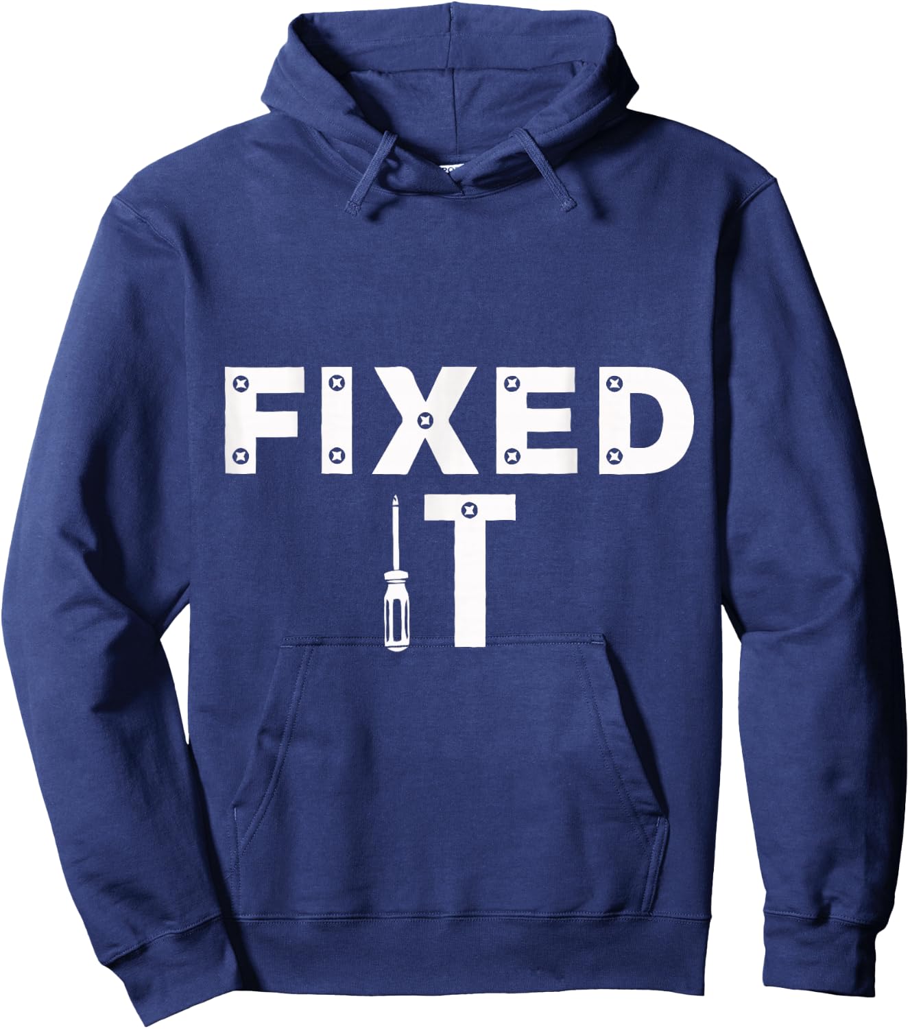 Fixed It Broke It Matching For Father's Day Dad Papa Hoodie - Hoodie | Navy
