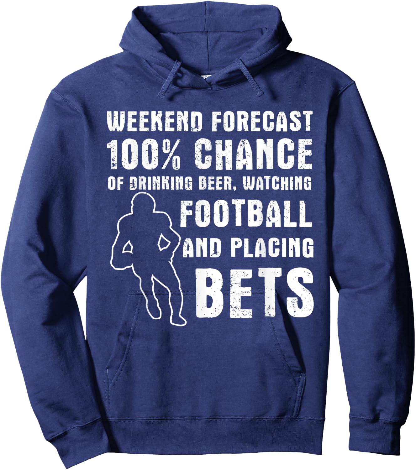 Fantasy Football Sports Betting Gambling Sports Bet Gambler Hoodie - Hoodie | Navy