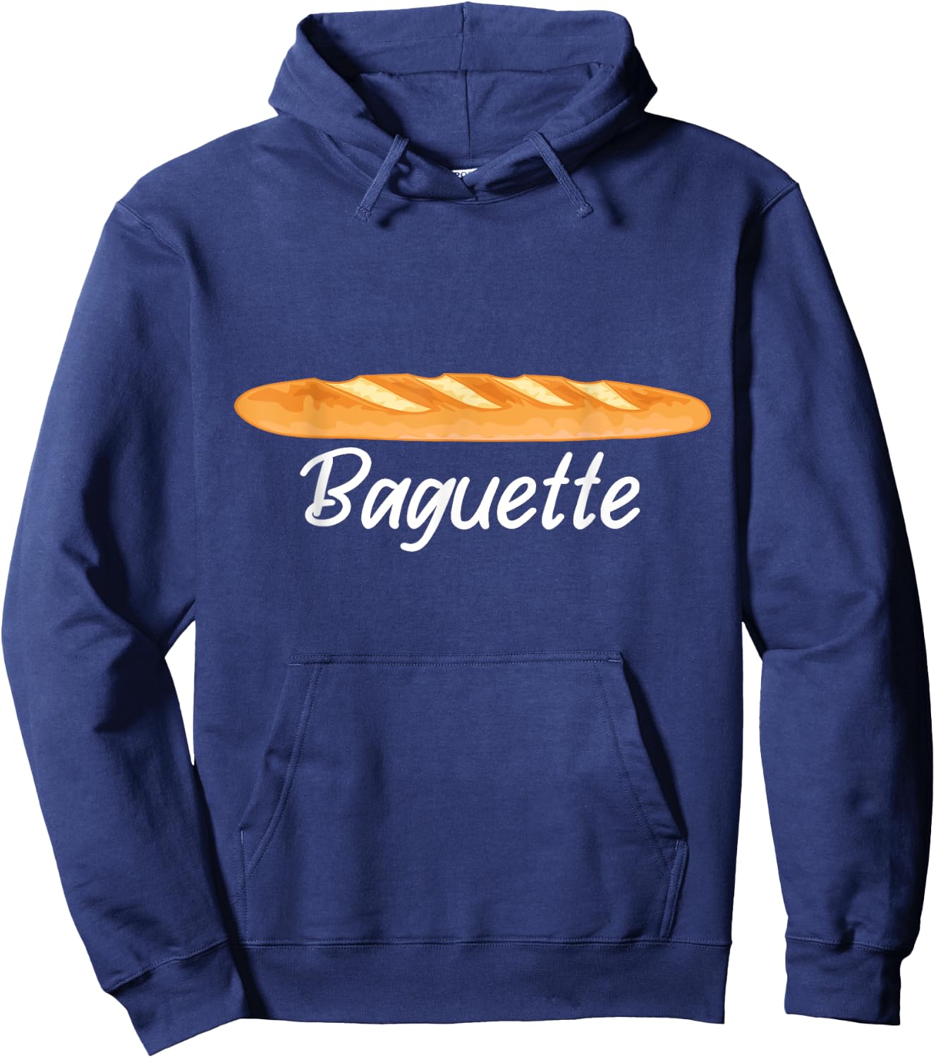 Baguette French Bread France Lover Francophile Hoodie - Hoodie | Navy