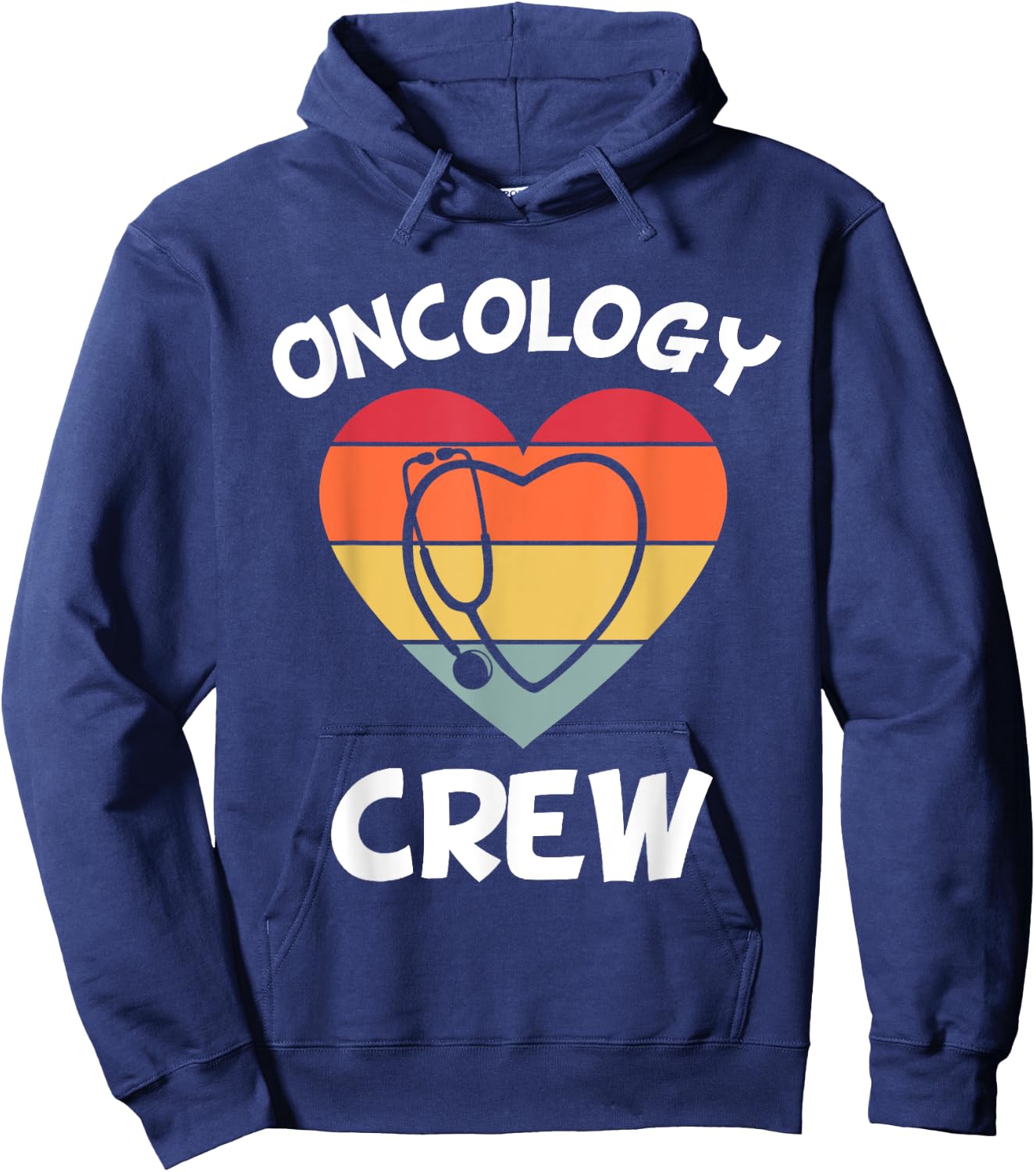 Oncology Nurse Appreciation Cancer Team Doctor Pediatric CNA Hoodie - Hoodie | Navy
