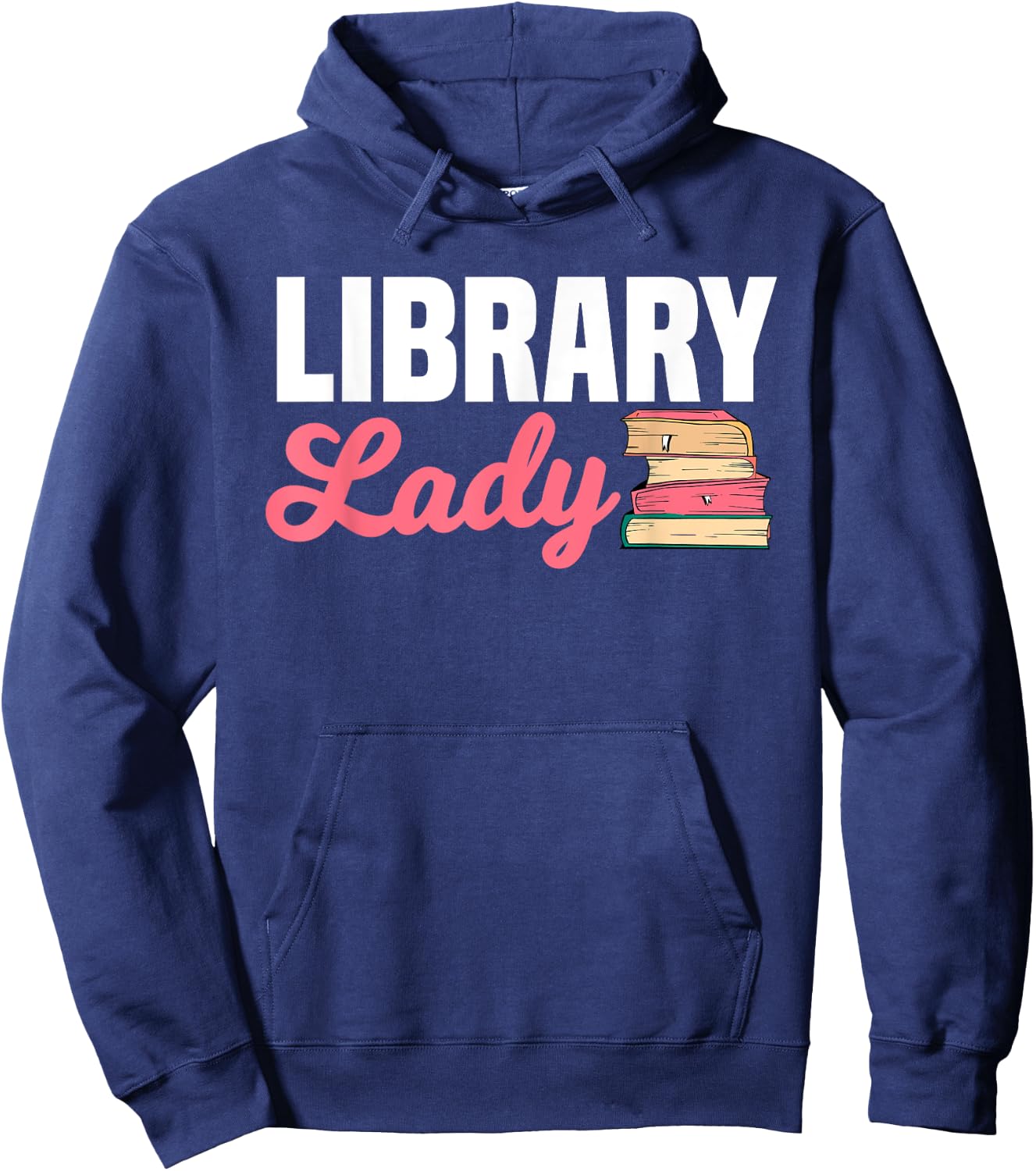 Library Lady Librarian Information Brokers Archivists Hoodie - Hoodie | Navy