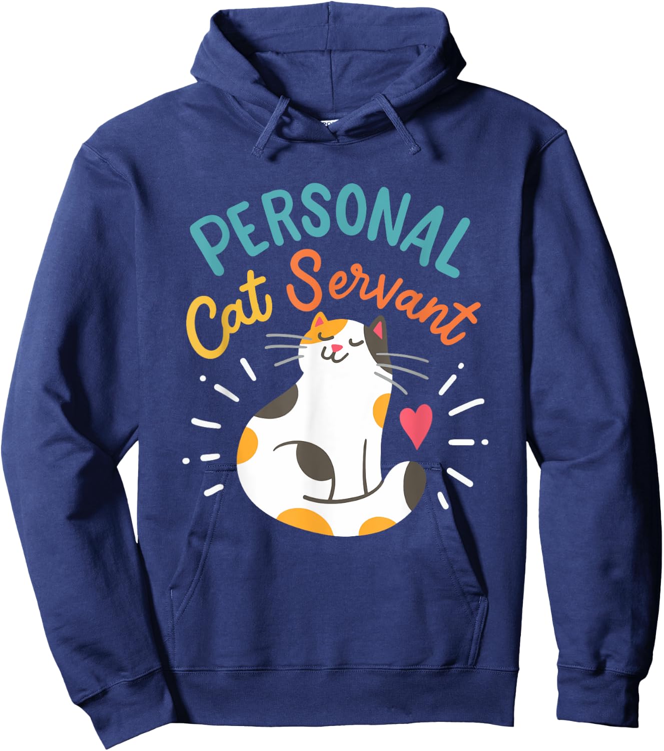Personal Cat Servant Hoodie - Hoodie | Navy