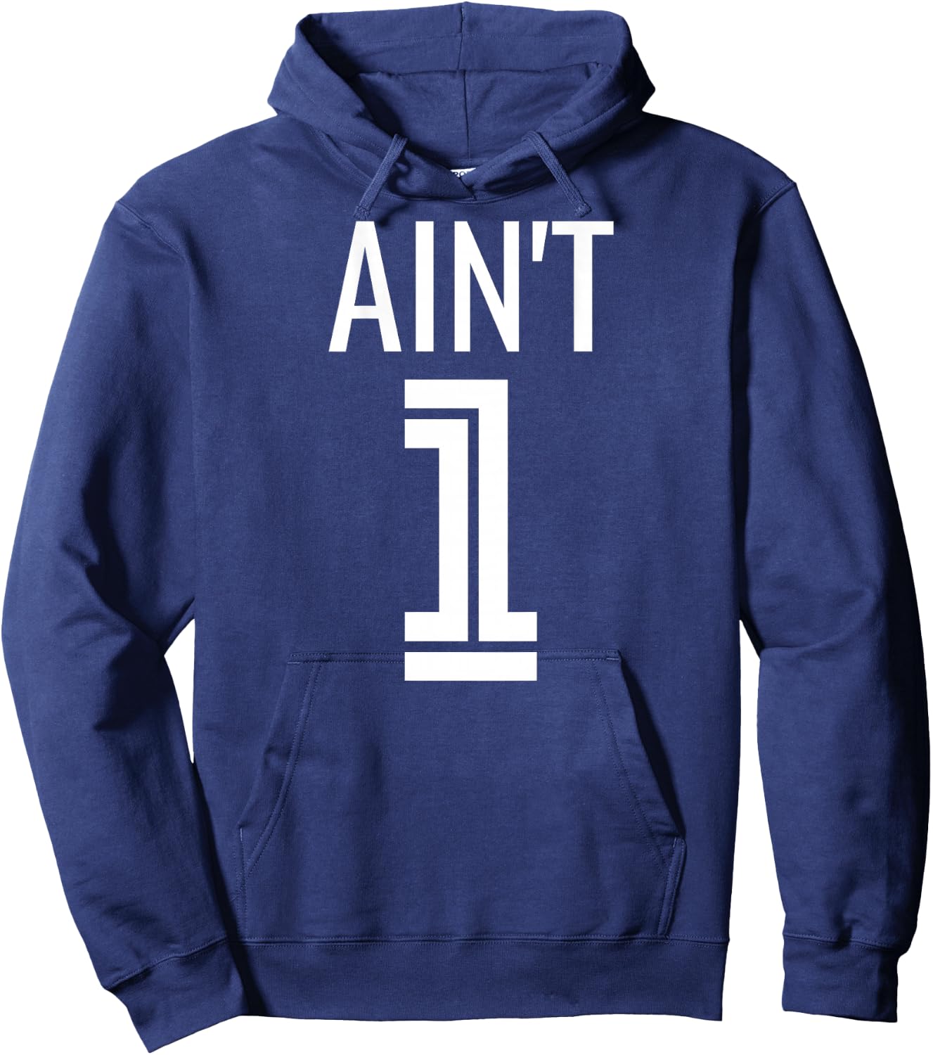 99 Problems Ain't 1 Matching Couples - Image on Back Of Hoodie - Hoodie | Navy