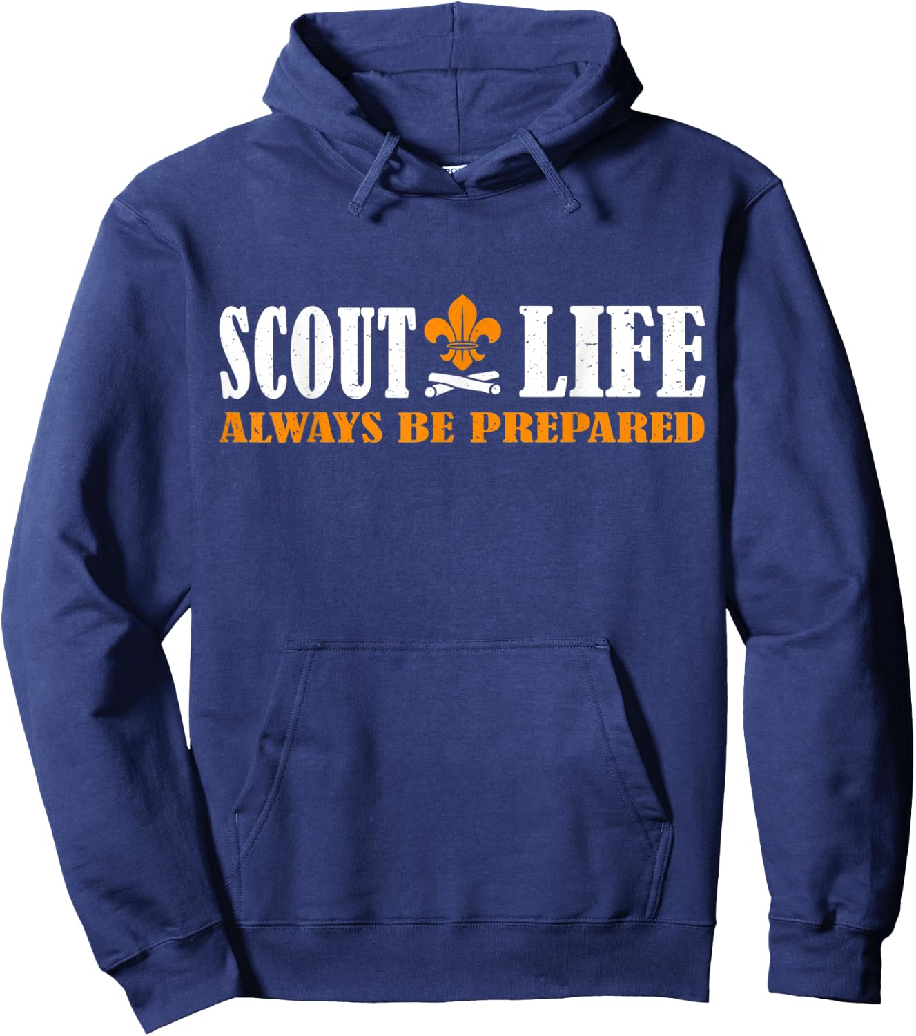 Scout Life Always Be Prepared Hiking Camping Scouting Leader Hoodie - Hoodie | Navy