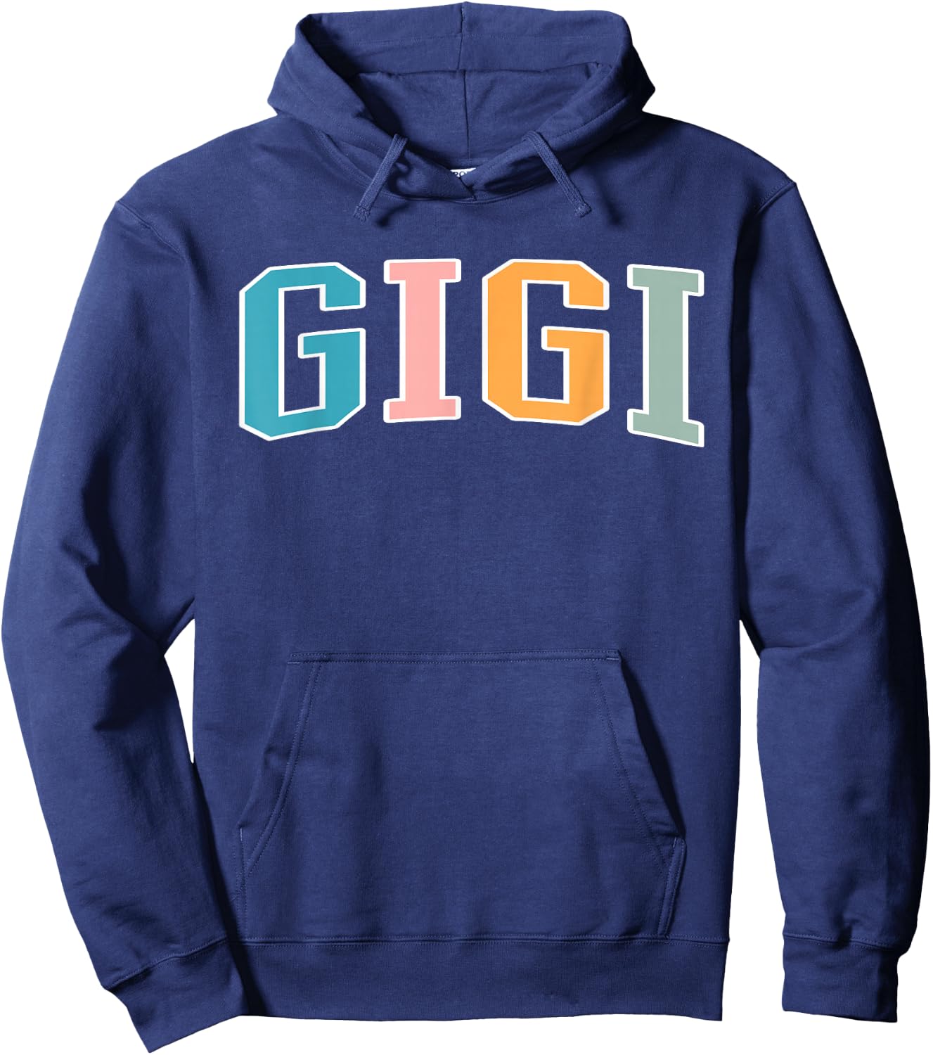 Gigi for Grandma Grandmother Announcement Mothers Day Hoodie - Hoodie | Navy