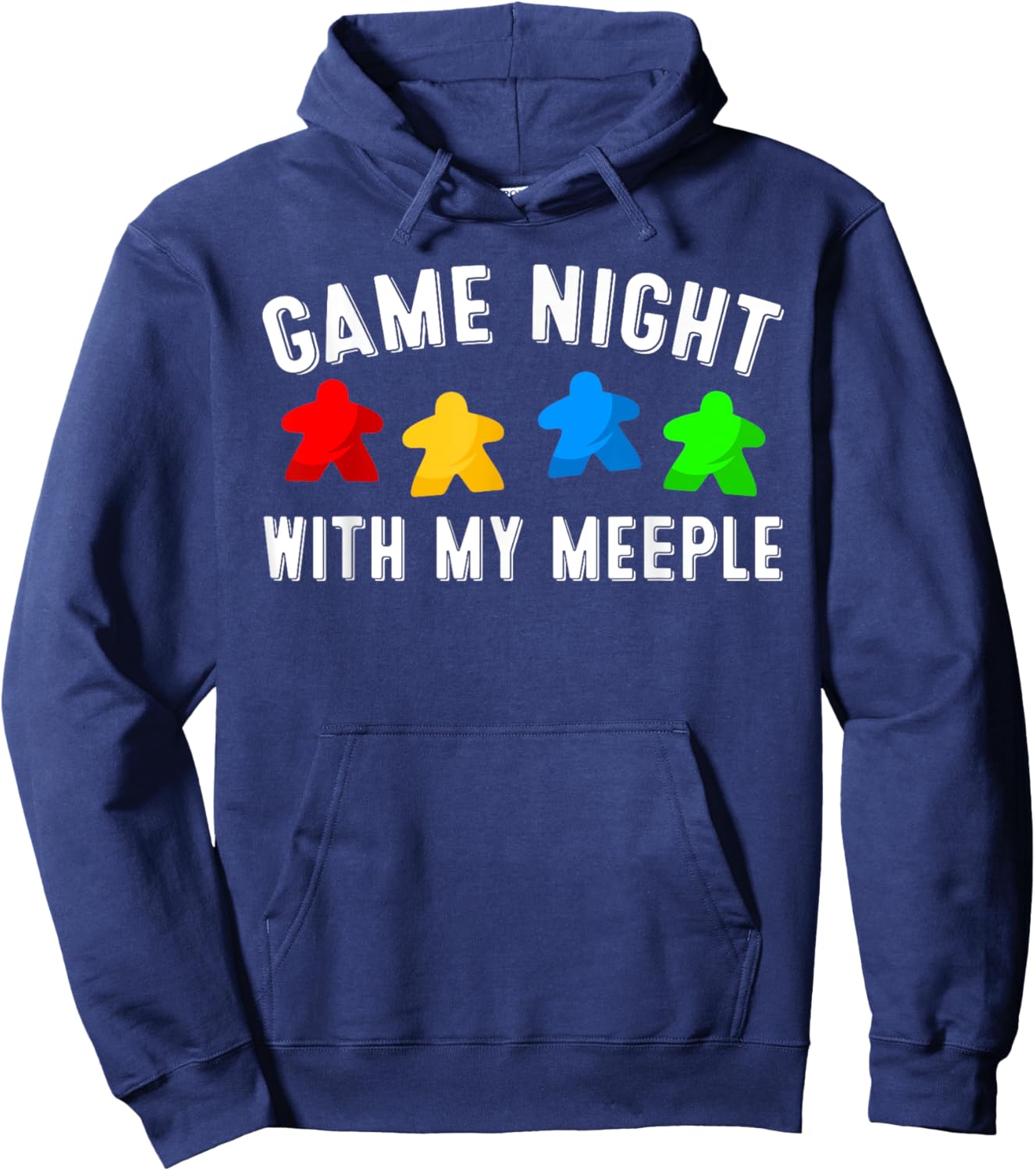 Funny Game Night Gift Board Gamer Men Women Boys Girls Hoodie - Hoodie | Navy