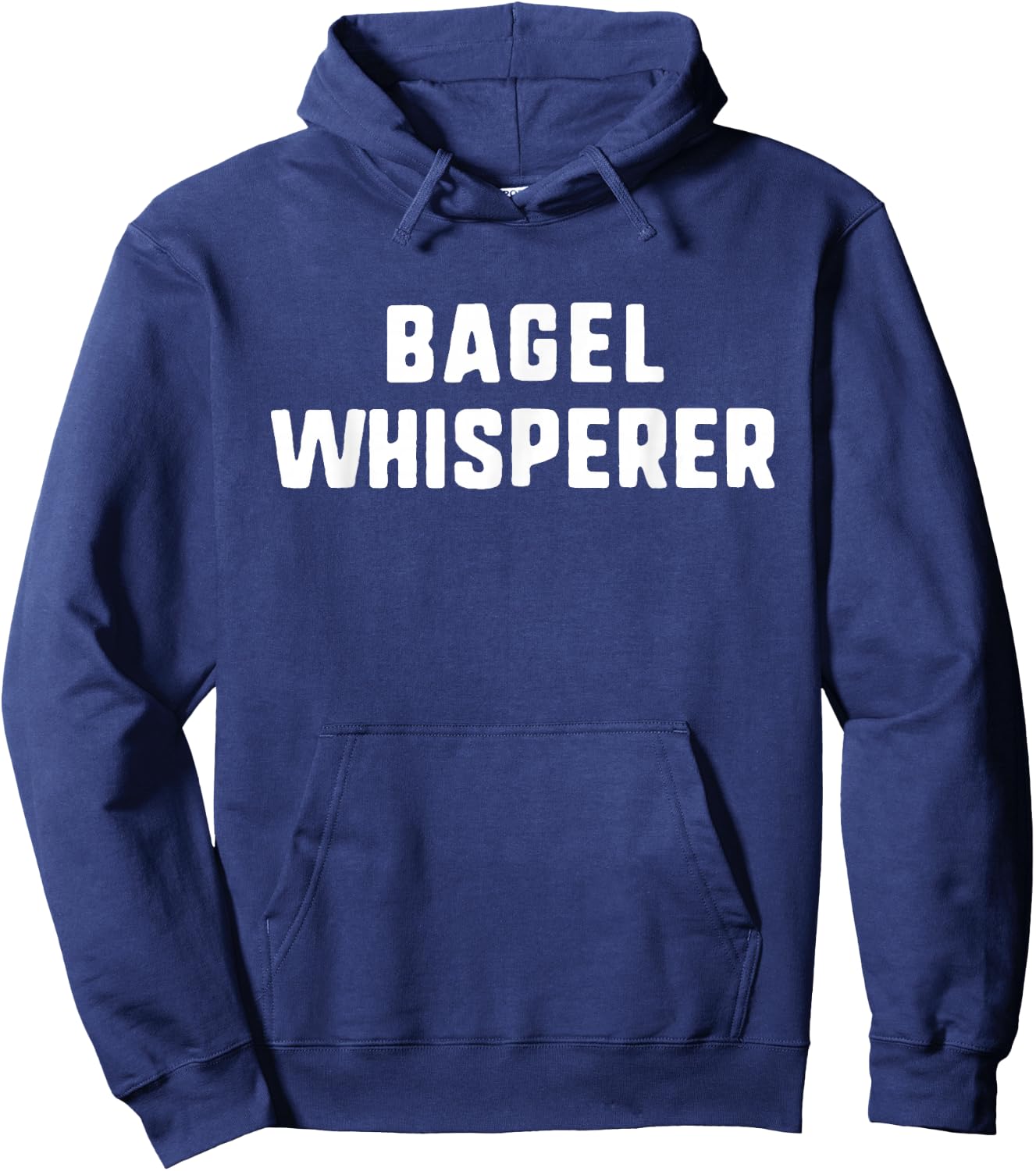 Bagel Whisperer Funny Lover Baking Baker Hoodie - Hoodie | Navy