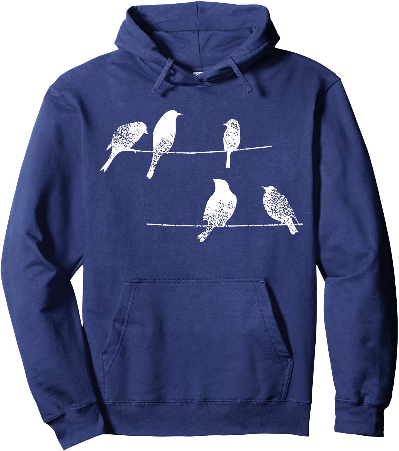 Birds On A Branch - Birding Funny Bird Watching Bird Watcher Hoodie - Hoodie | Navy