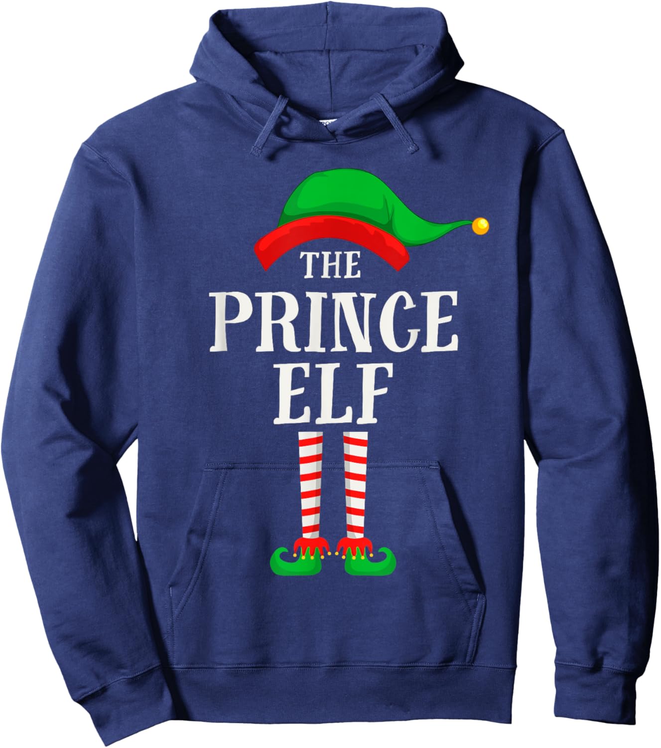 The Prince Elf Christmas Family Matching Group Gifts Boys Hoodie - Hoodie | Navy