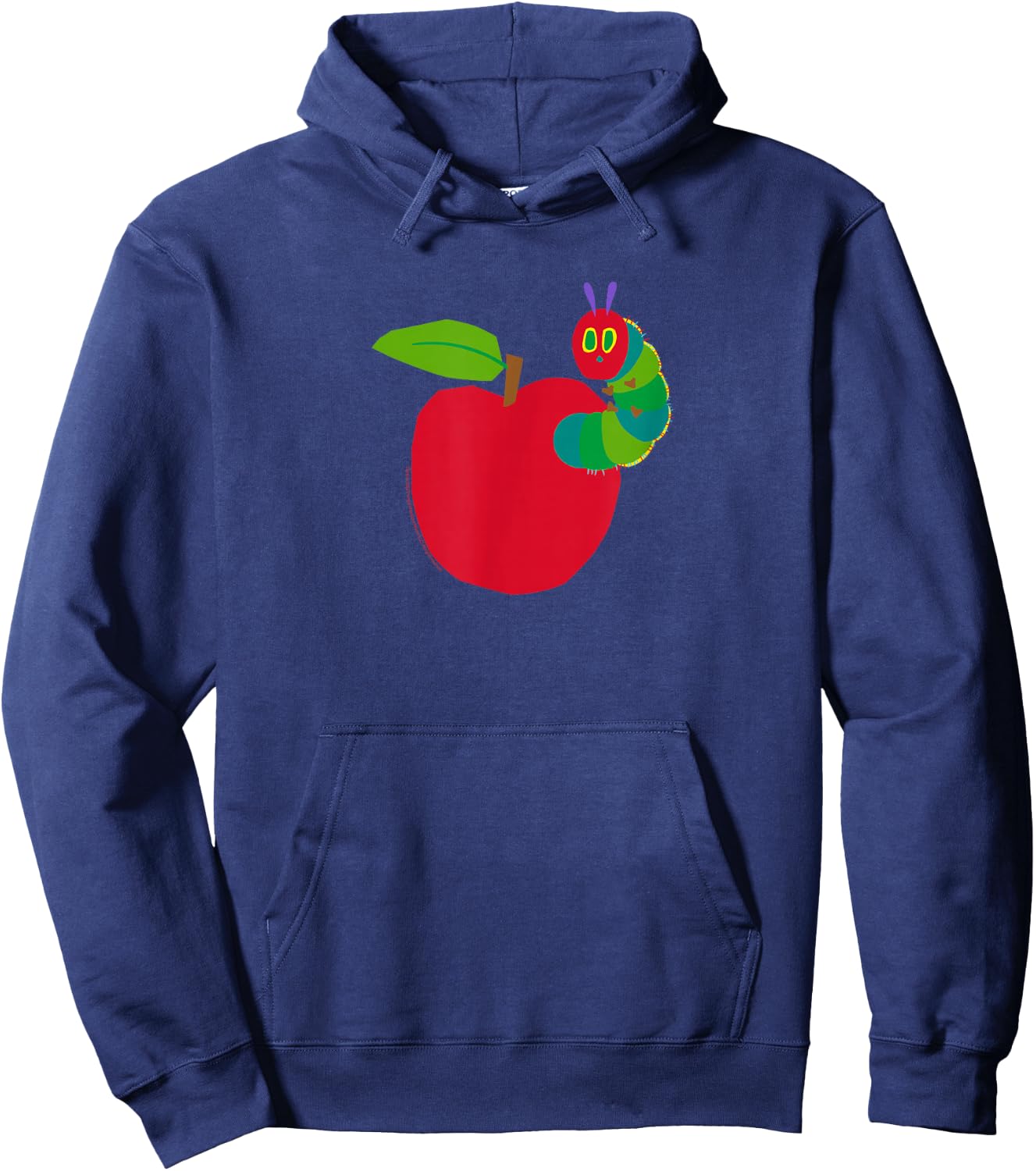 Eric Carle The Very Hungry Caterpillar in Apple Book Hoodie - Hoodie | Navy