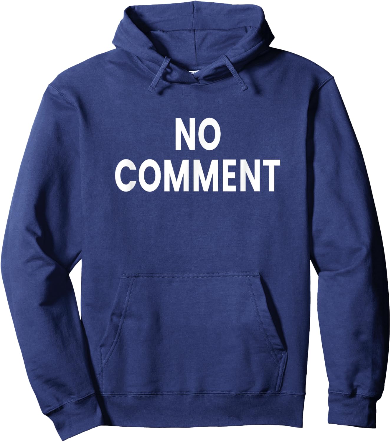 No Comment Hoodie - Hoodie | Navy