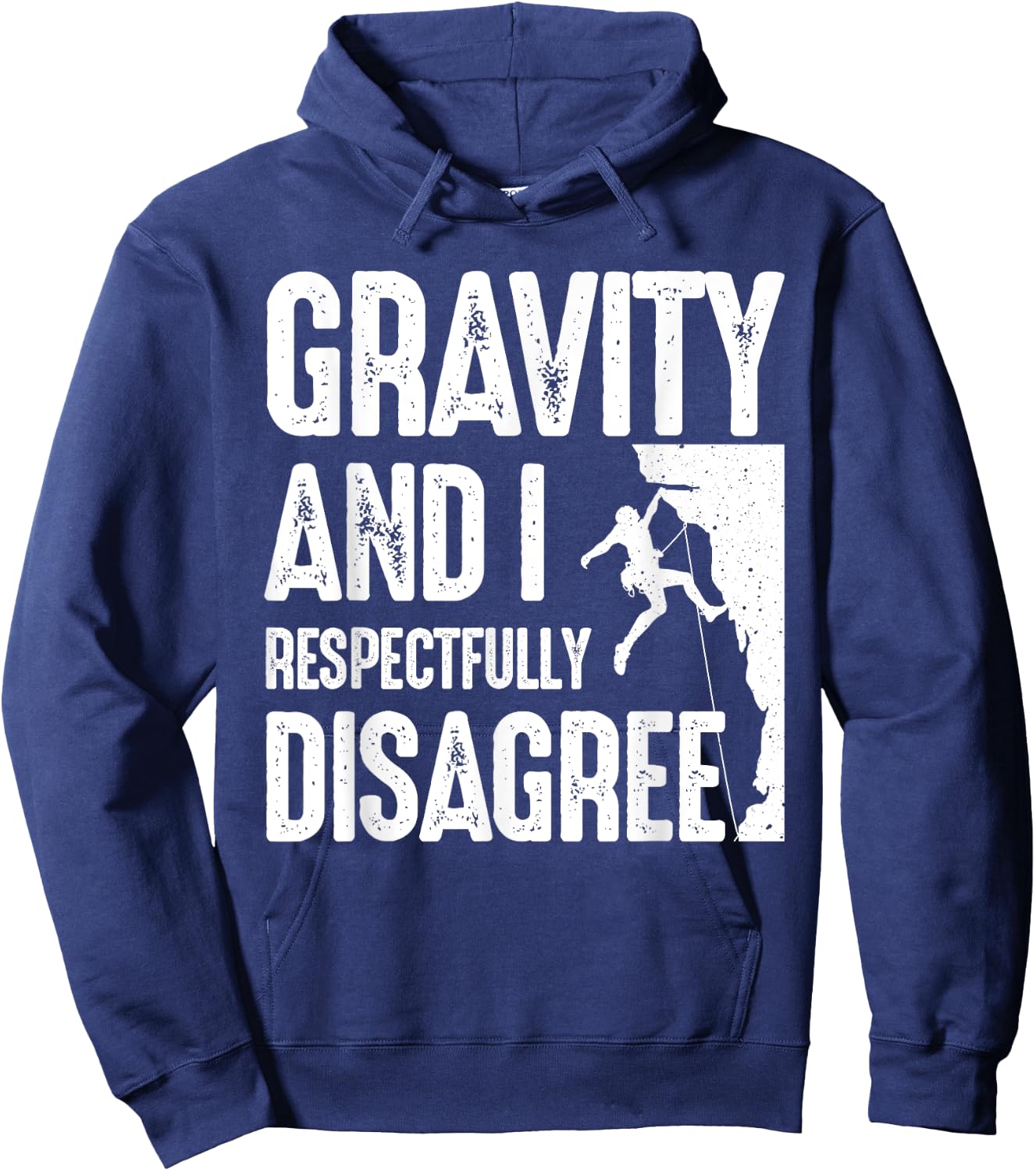 Funny Rock Climbing Design Women Athletes Boulderer Hoodie - Hoodie | Navy