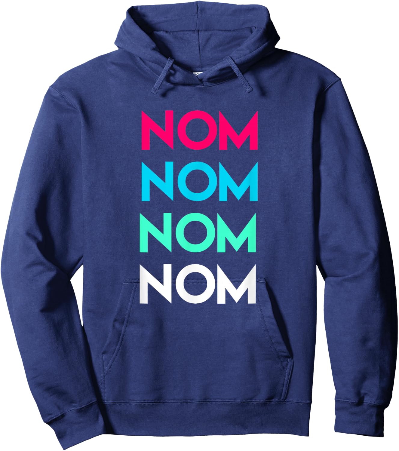 Nom Nom Foodie Hoodie - Hoodie | Navy