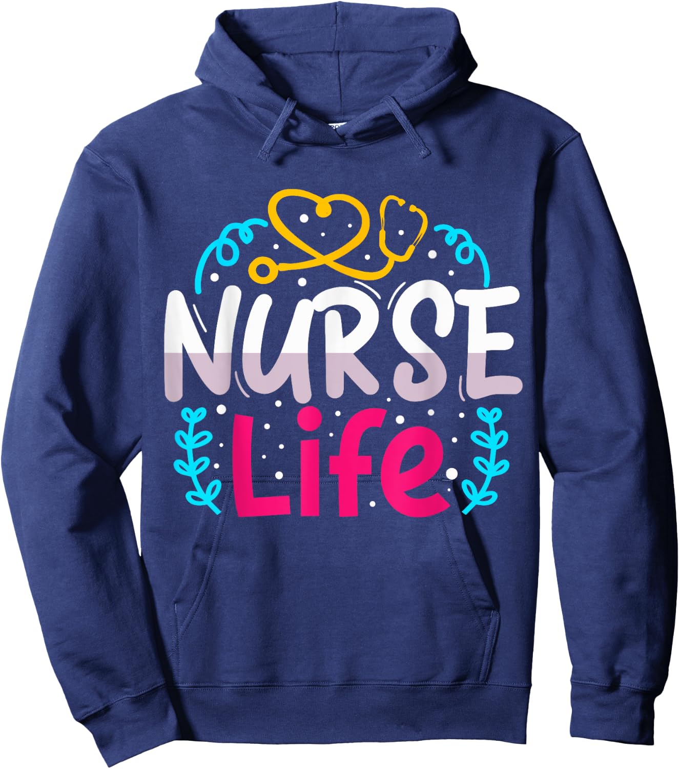 Nurse Life | Nurse Hoodie - Hoodie | Navy