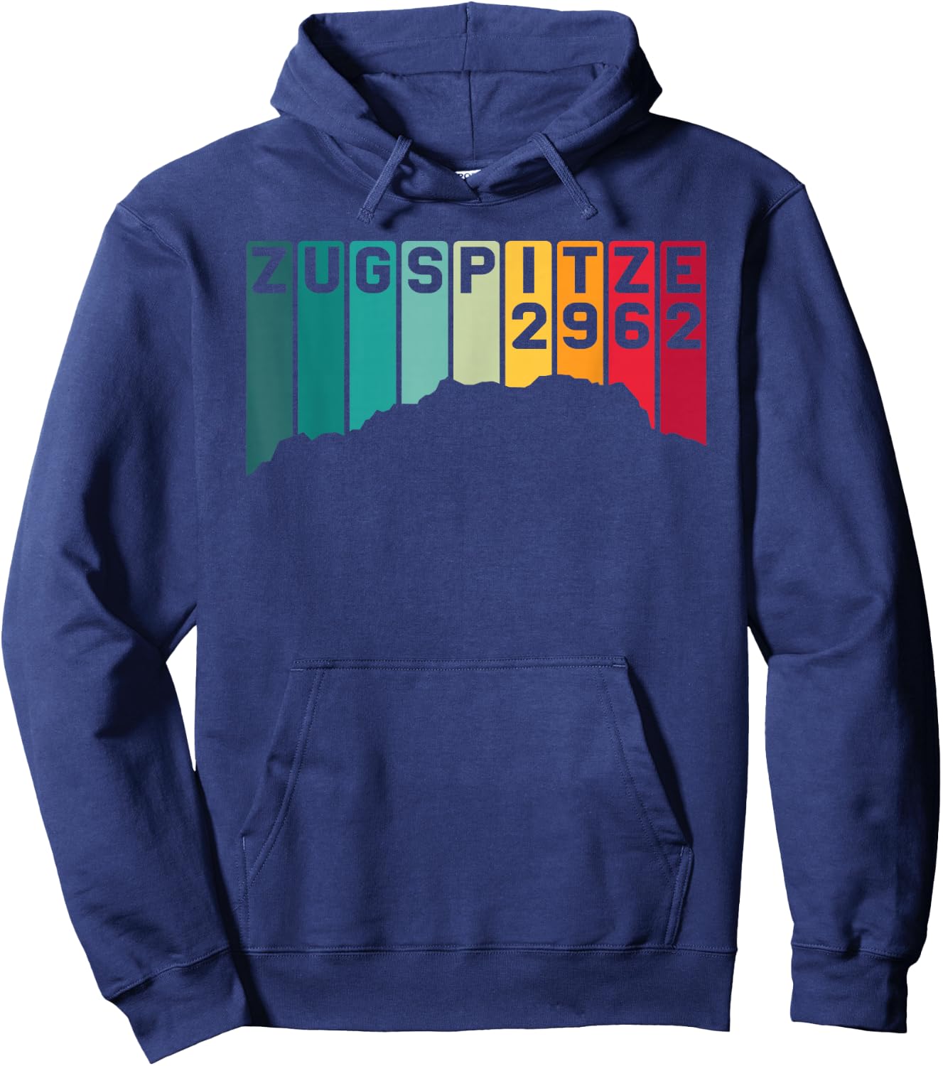 Zugspitze Garmisch Bayern Germany Mountain Hiking Souvenir Hoodie - Hoodie | Navy