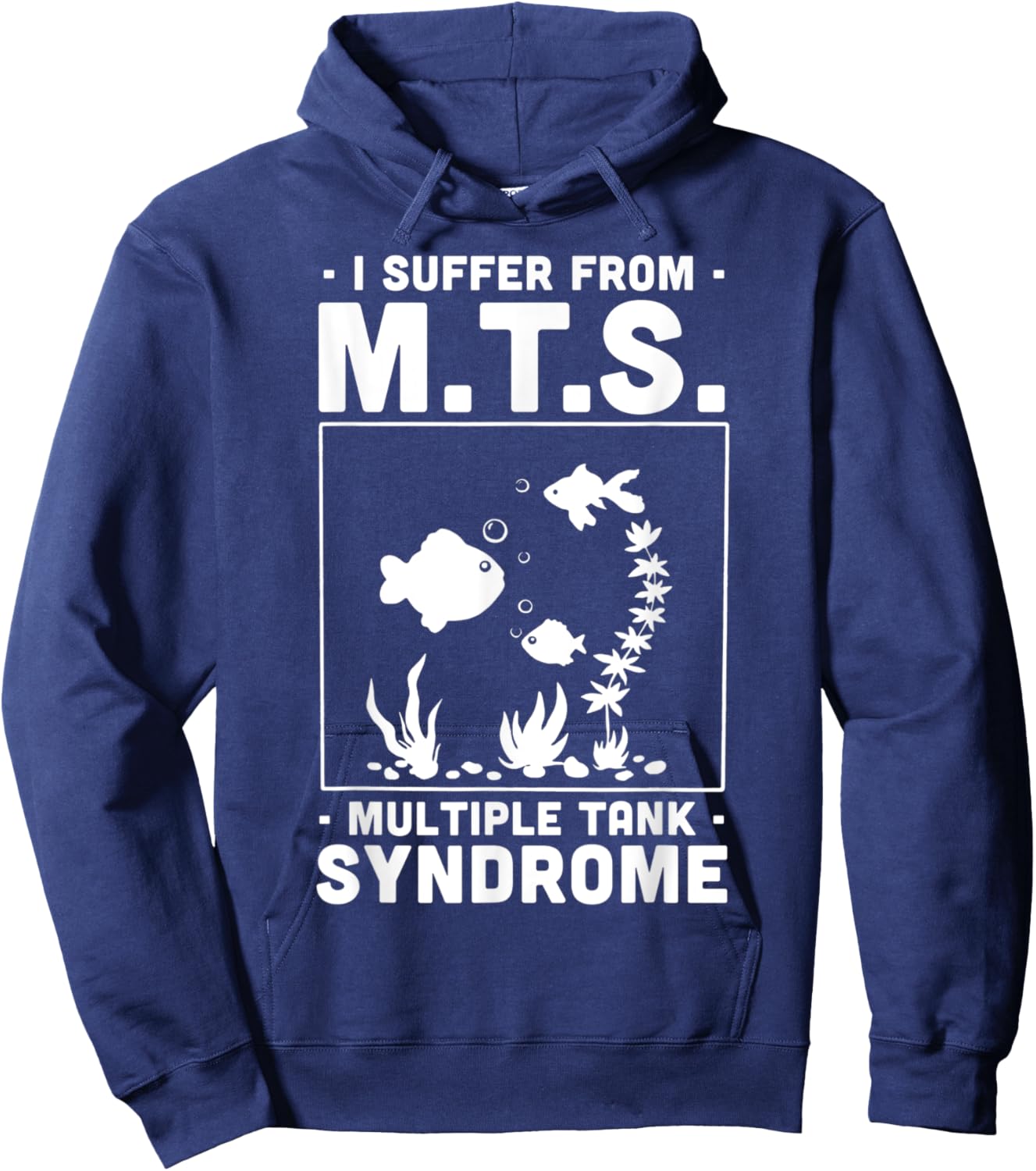 I Suffer From M.T.S. Multiple Tank Syndrome Hoodie - Hoodie | Navy