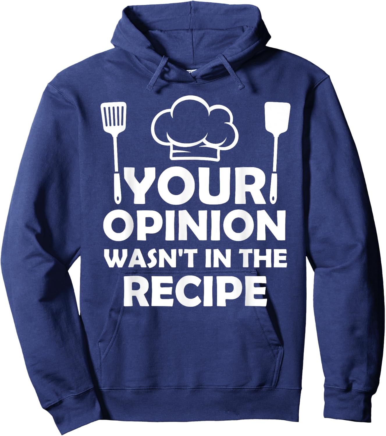 Funny Chef Art Men Women Cook Pastry Chef Cooking Food Life Hoodie - Hoodie | Navy