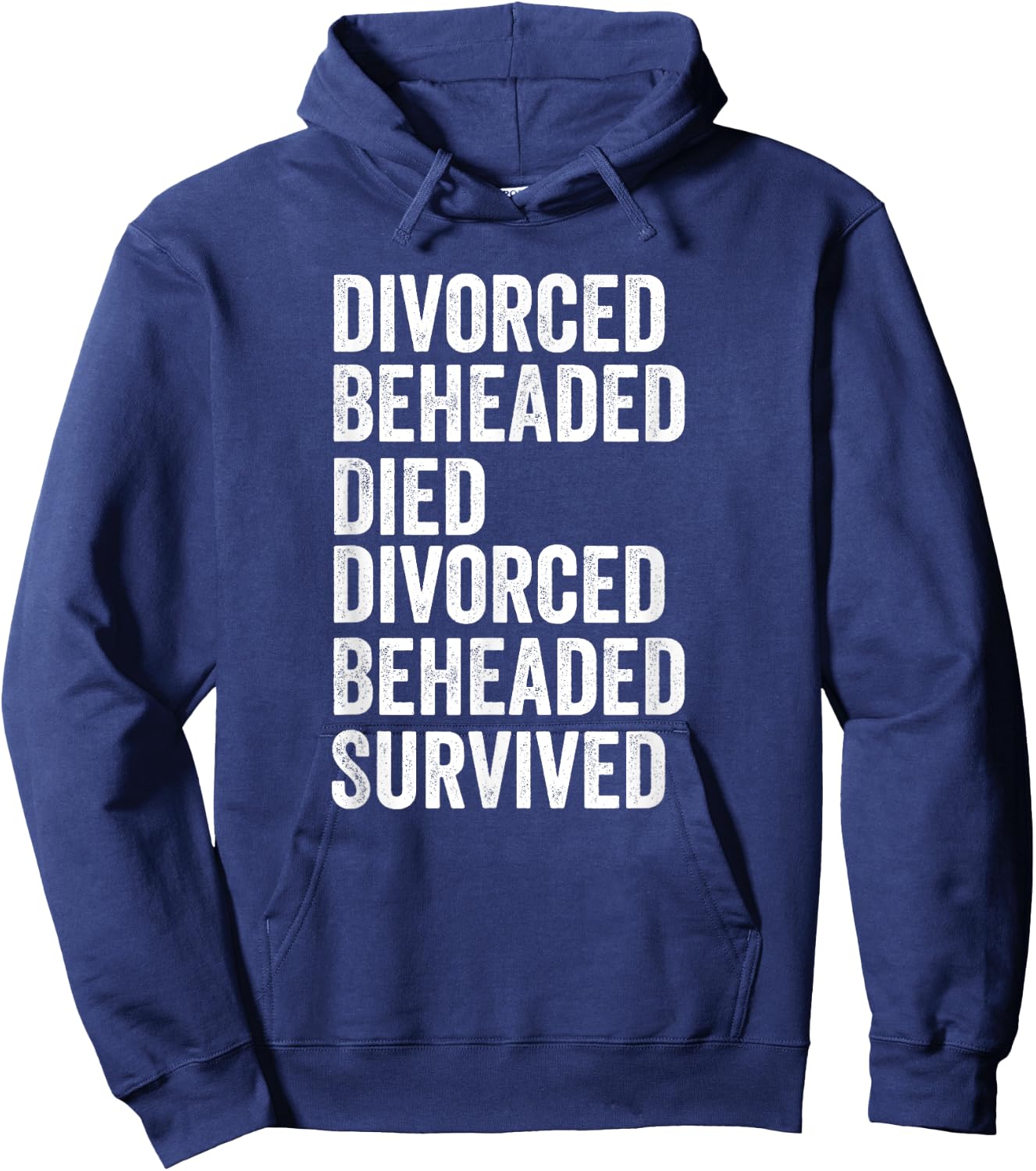 The fate of the six queens of Henry VIII Gift Hoodie - Hoodie | Navy