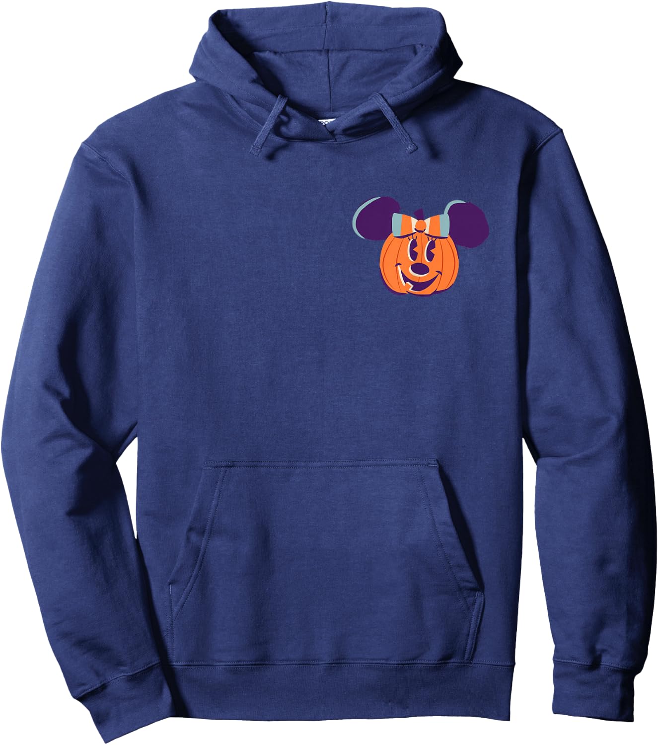 Disney Minnie Mouse Pumpkin Jack-O’-Lantern Halloween Hoodie - Hoodie | Navy