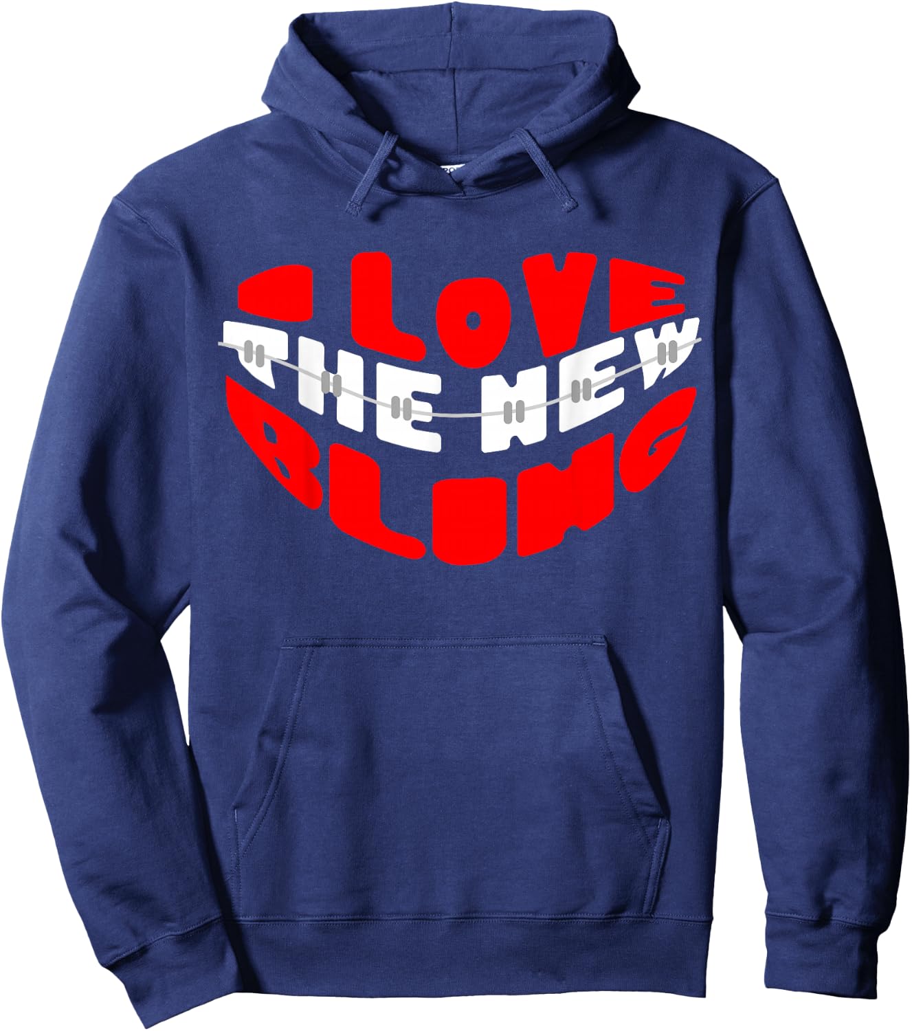 Orthodontist Dental Braces Love The New Bling Hoodie - Hoodie | Navy