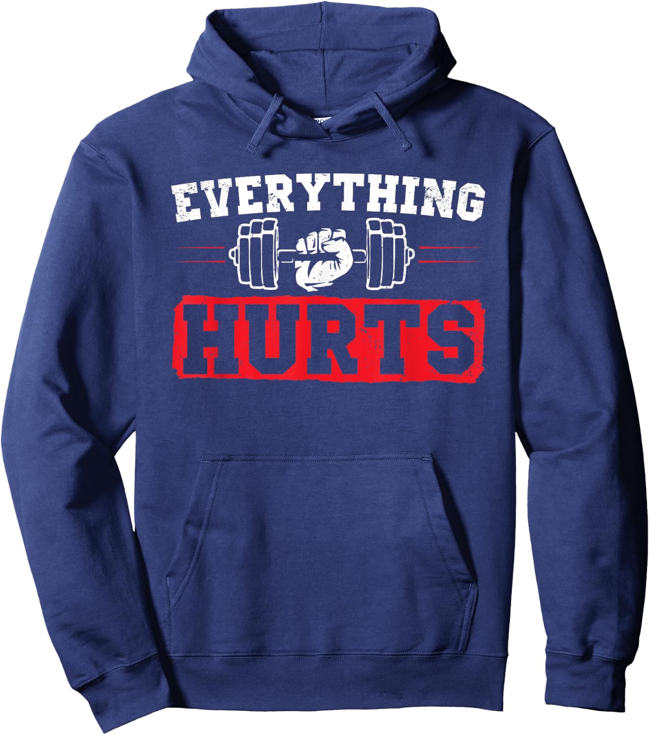 Funny Workout Saying Bodybuilding Lovers Bodybuilder Fitness Hoodie - Hoodie | Navy