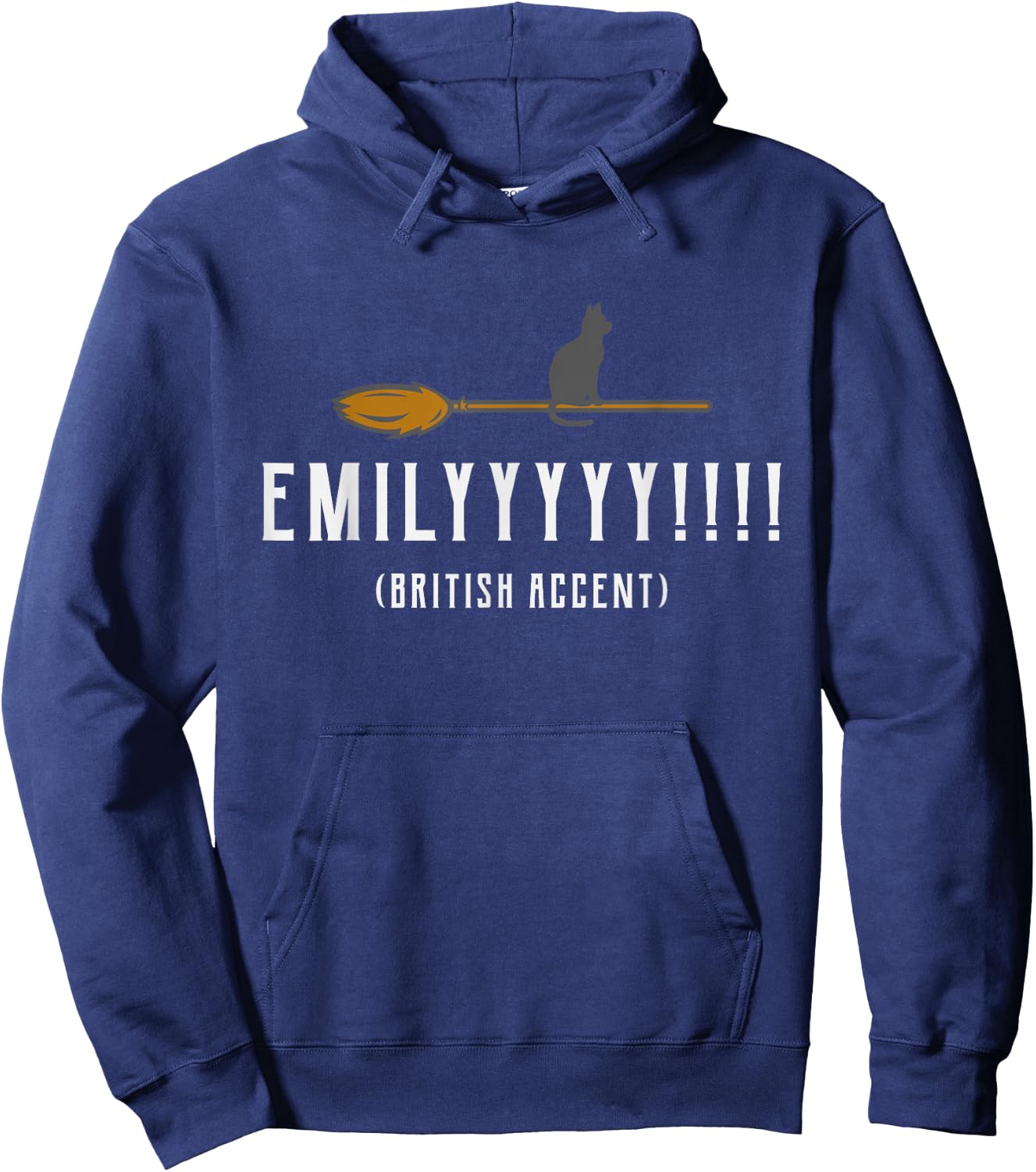 Thackery Binx EMILYYY!!! It’s Just A Bunch Of Hocus Pocus Hoodie - Hoodie | Navy
