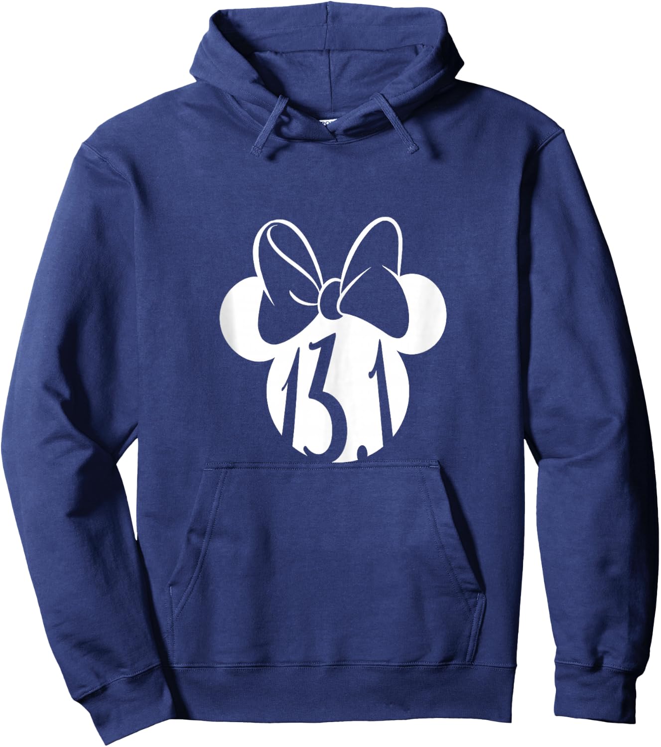 Disney Mickey and Friends Minnie Mouse Half Marathon 13.1 Hoodie - Hoodie | Navy
